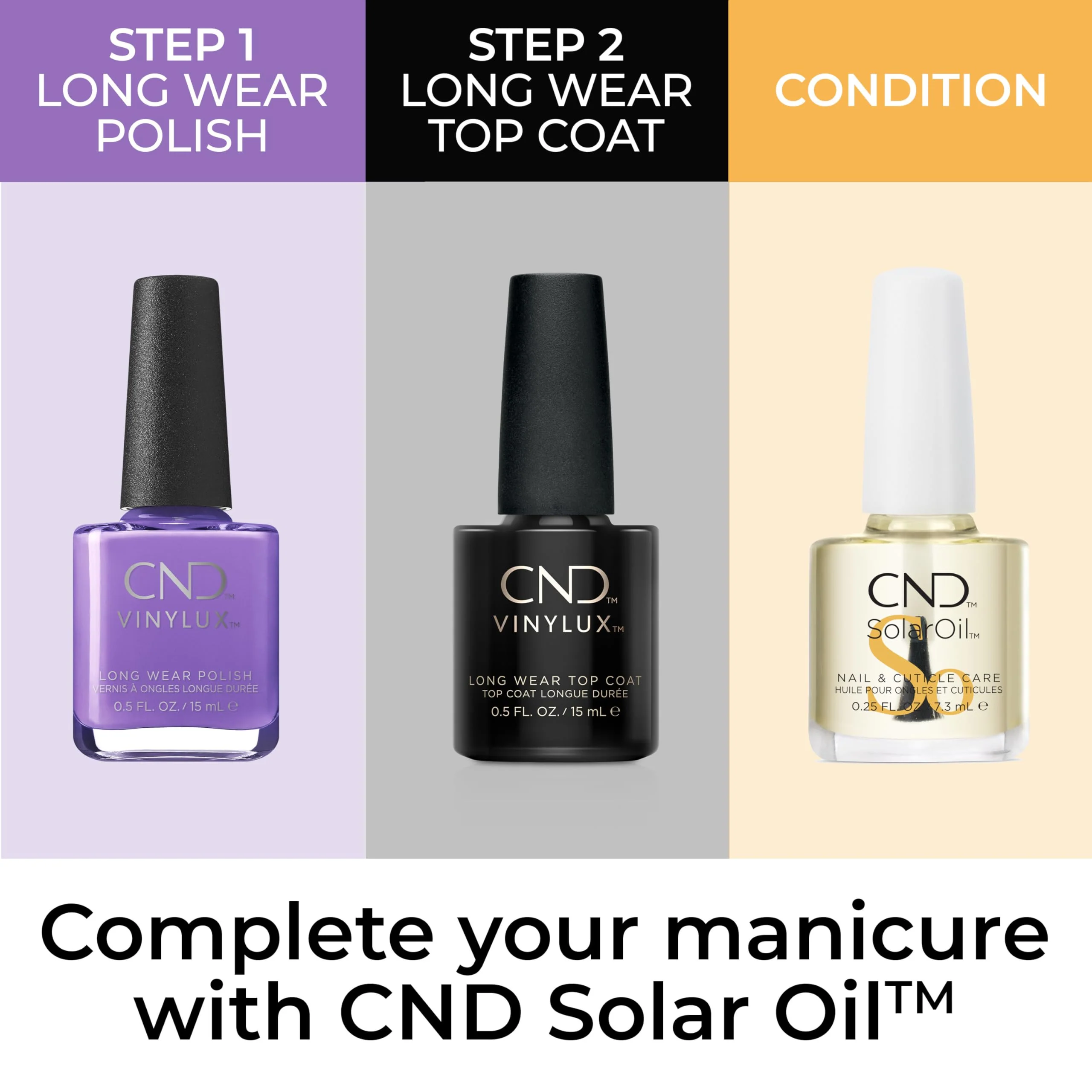 CND Vinylux Longwear Purple Nail Polish, Gel-like Shine & Chip Resistant Color, Artisan Bazaar, 0.5 fl. oz - Image 5