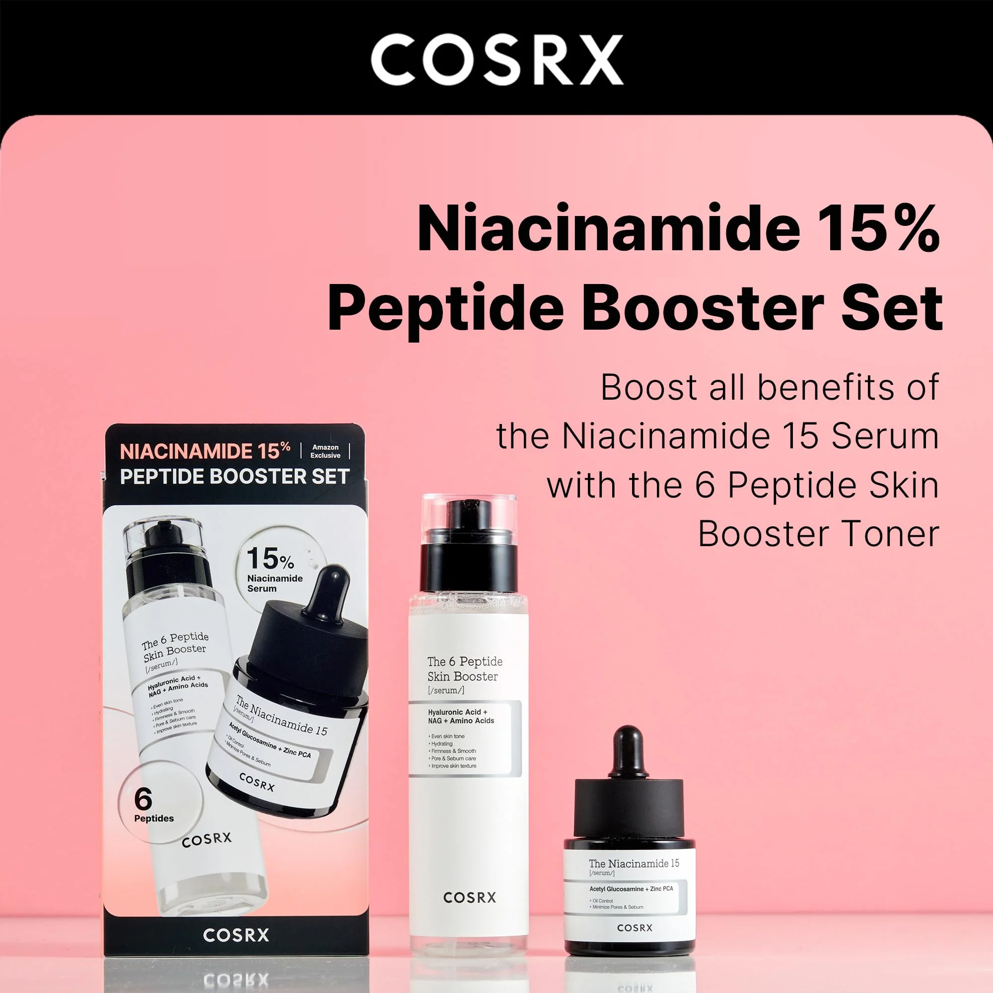 COSRX Vitamin C 23% Peptide Booster Set - Amazon Exclusive - Korean Skin Care, Gift Sets, Vitamin C Serum, Face Serum - Image 3