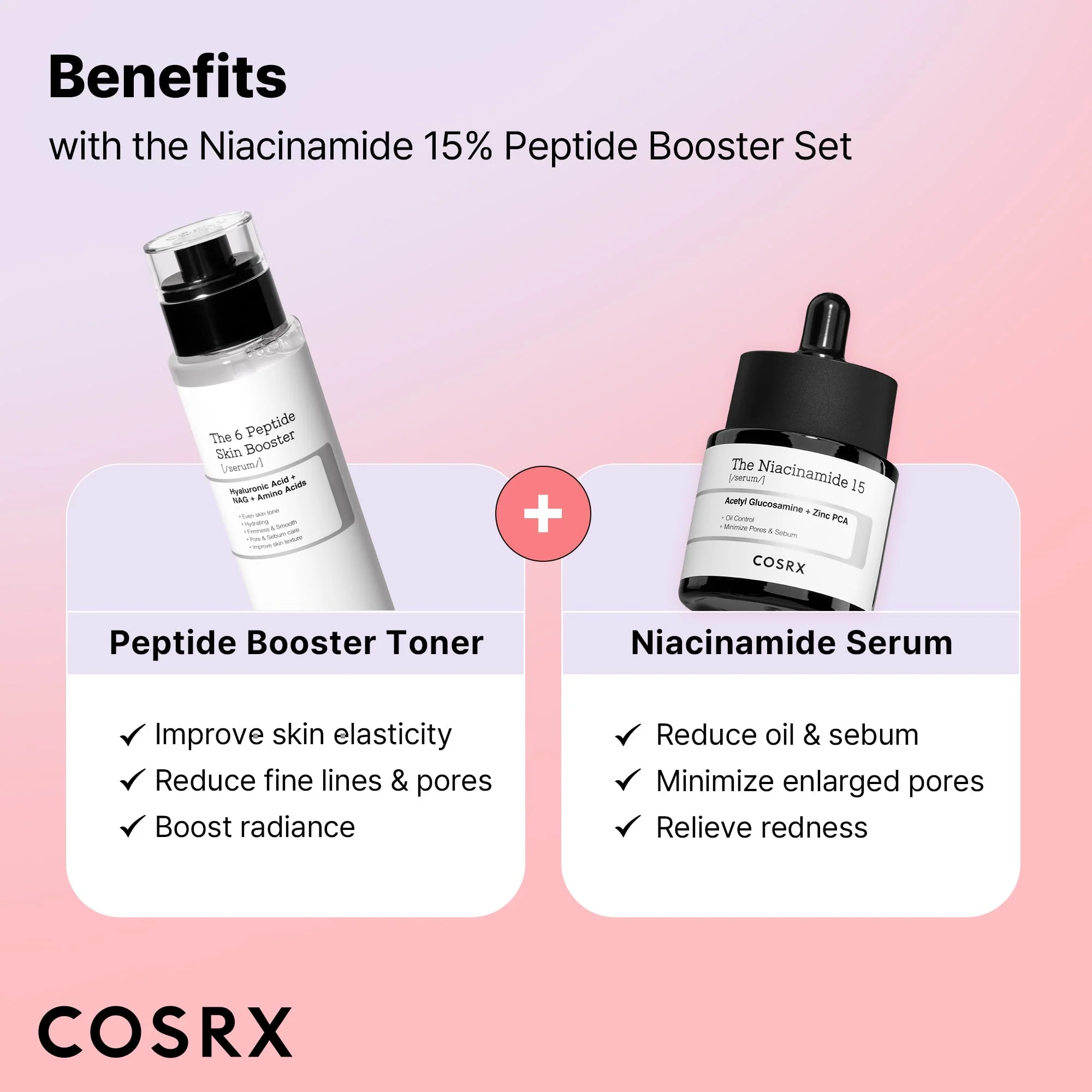COSRX Vitamin C 23% Peptide Booster Set - Amazon Exclusive - Korean Skin Care, Gift Sets, Vitamin C Serum, Face Serum - Image 4