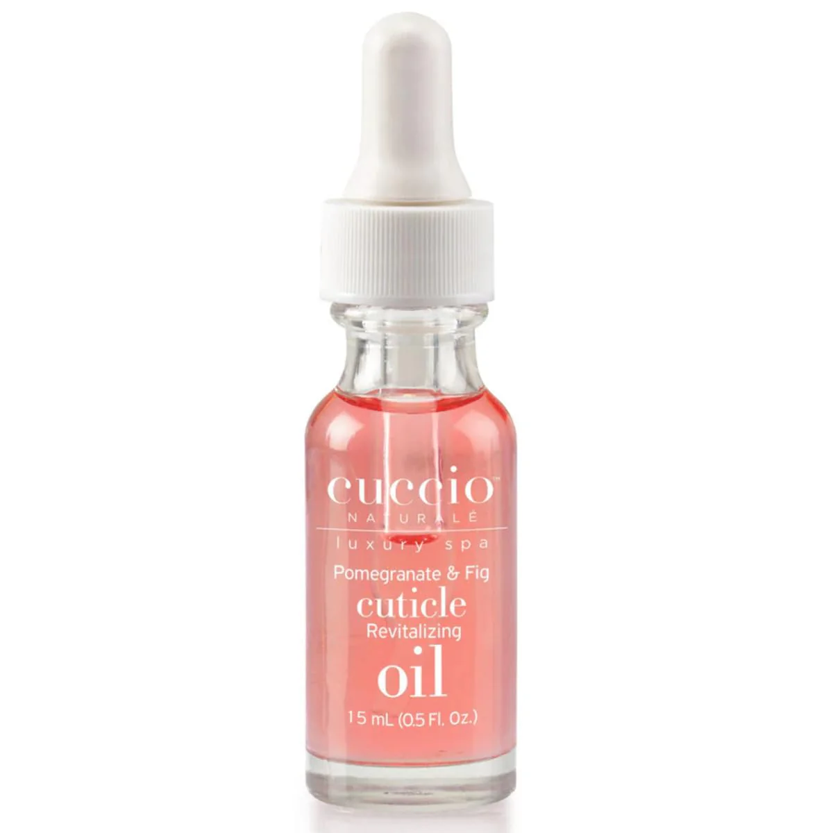 Cuccio Pomegranate & Fig Cuticle Revitalizing Oil – Hydrating 0.5 oz Nail & Cuticle Treatment with Vitamin E for Dry Skin and Nails - Image 2