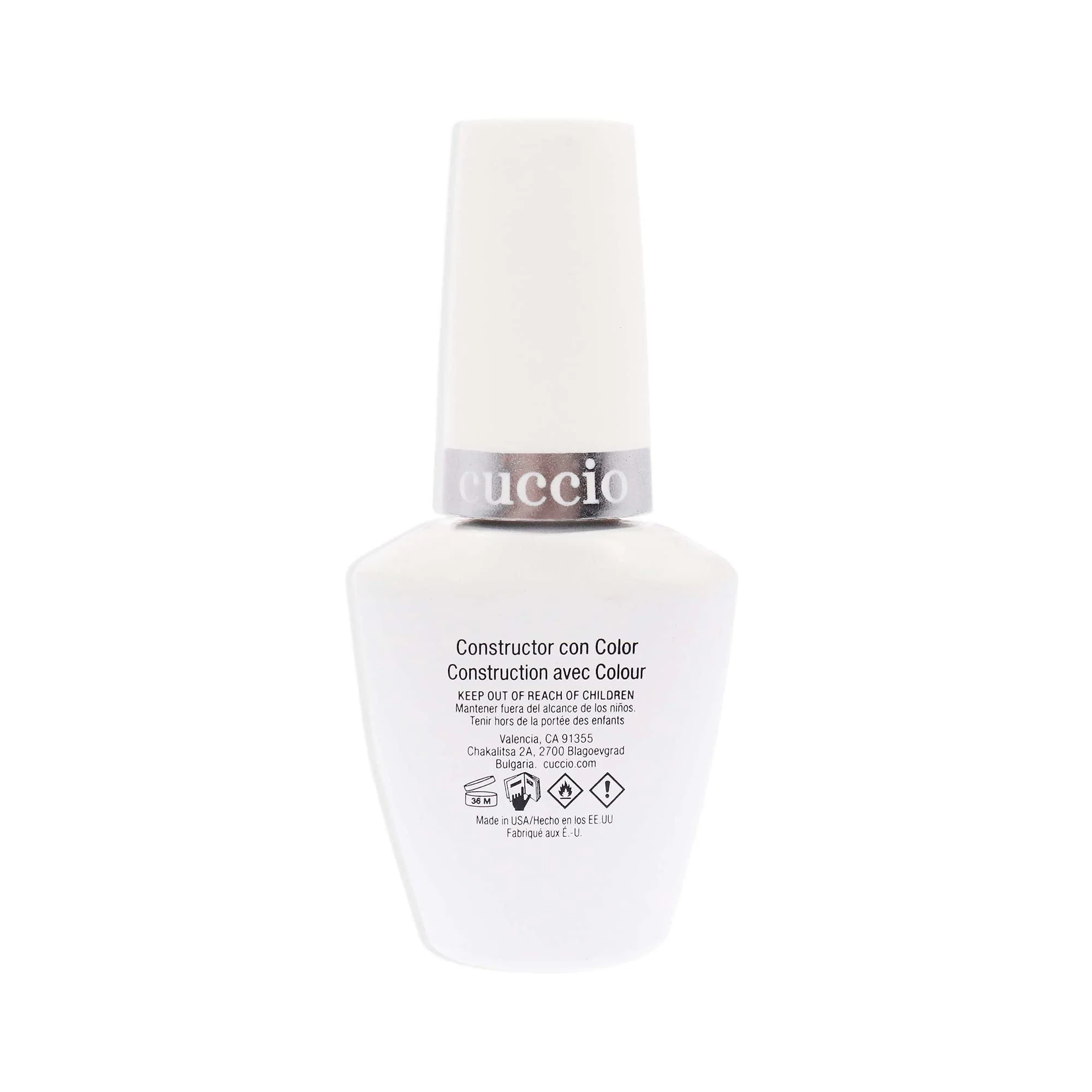 Cuccio Pro Brush-On Colour Builder Soak-Off Gel - Calcium Enriched - Easy Brush-On - Perfect Light Color - Reinforce, Build, Shape And Extend The Natural Nail - Gleaming Rose - 0.43 Oz Nail Polish - Image 2
