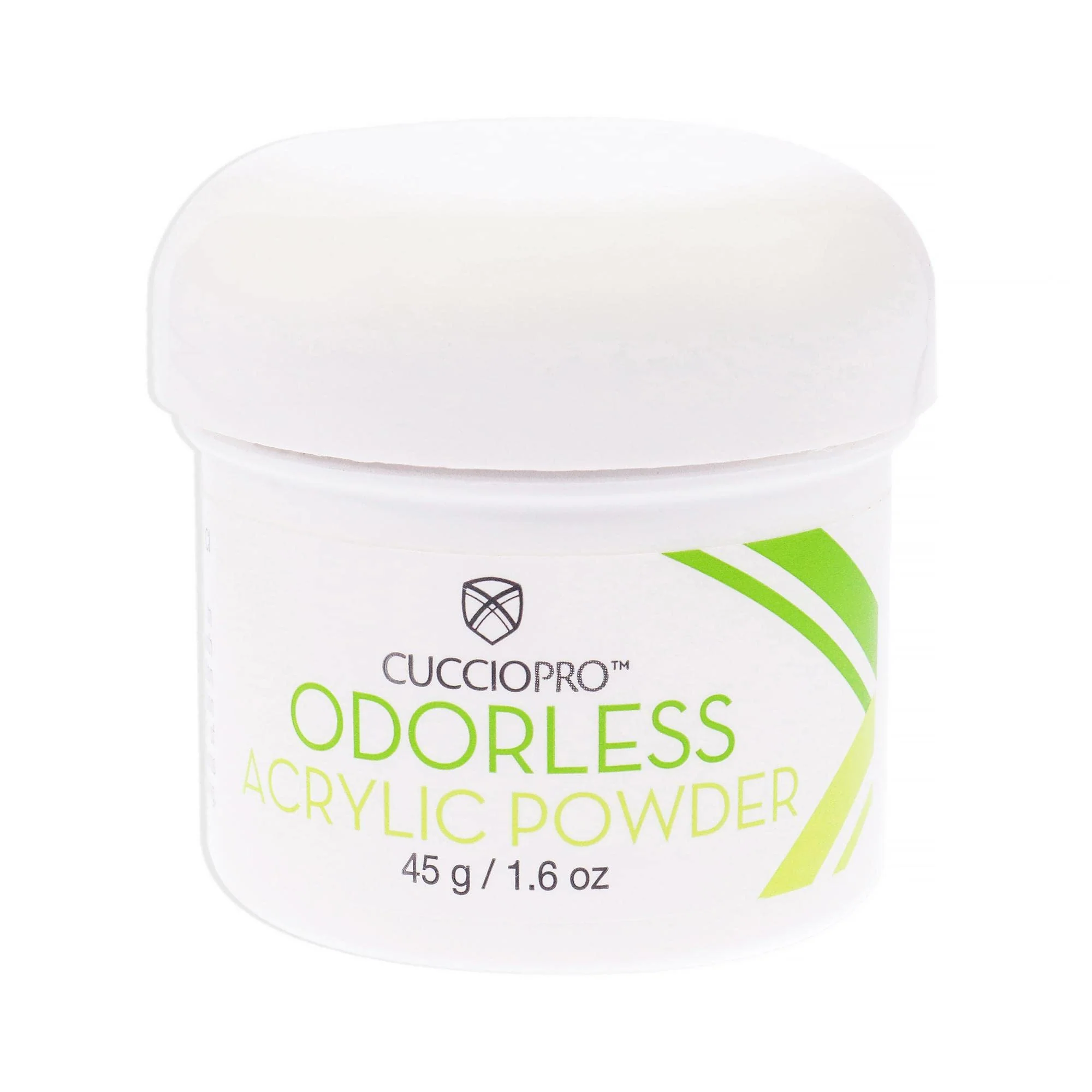 Cuccio Pro Odorless Acrylic Powder - Super White 1.6 Oz