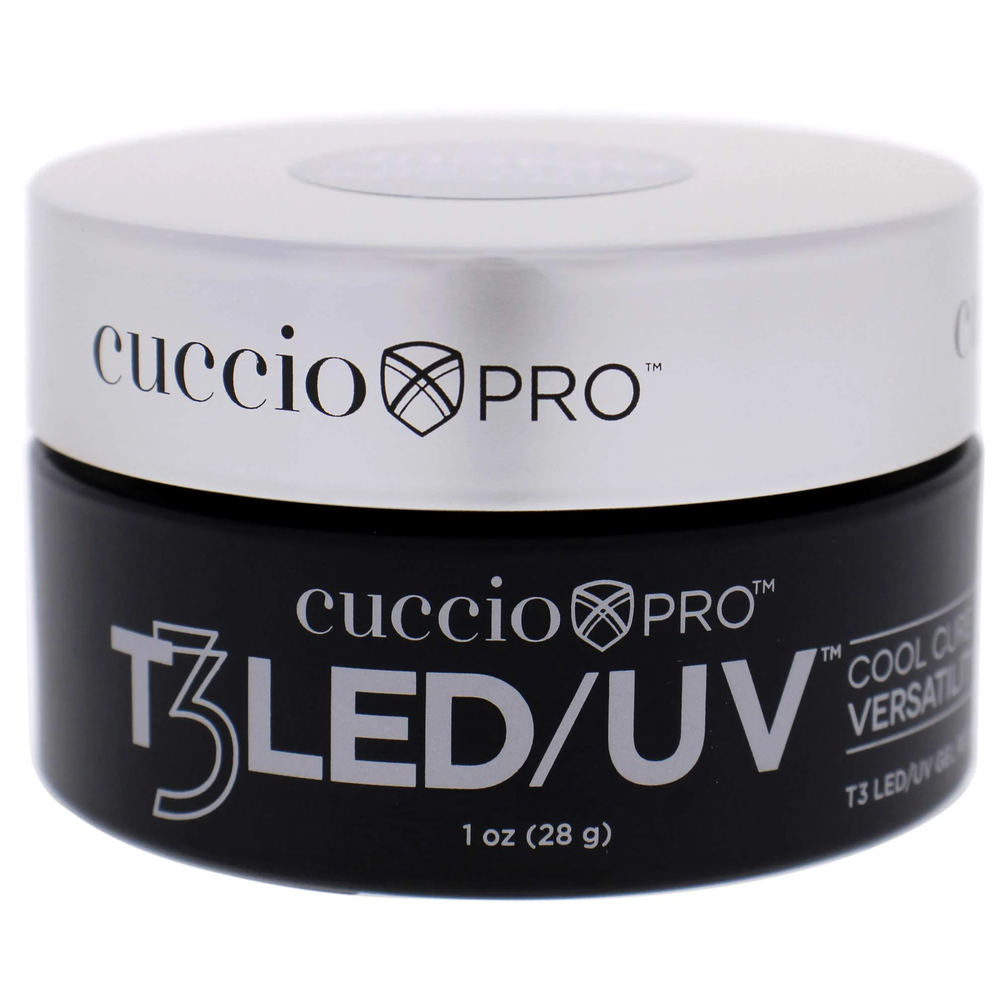 Cuccio Pro T3 LED/UV Cool Cure Versatility Gel- Controlled Levelling- Incredibly Flexible- Strong Adhesion- Thick Viscosity- Fast Application- Quick Cure- Opaque Brazilian Blush- 1 Oz Nail Gel - Image 2