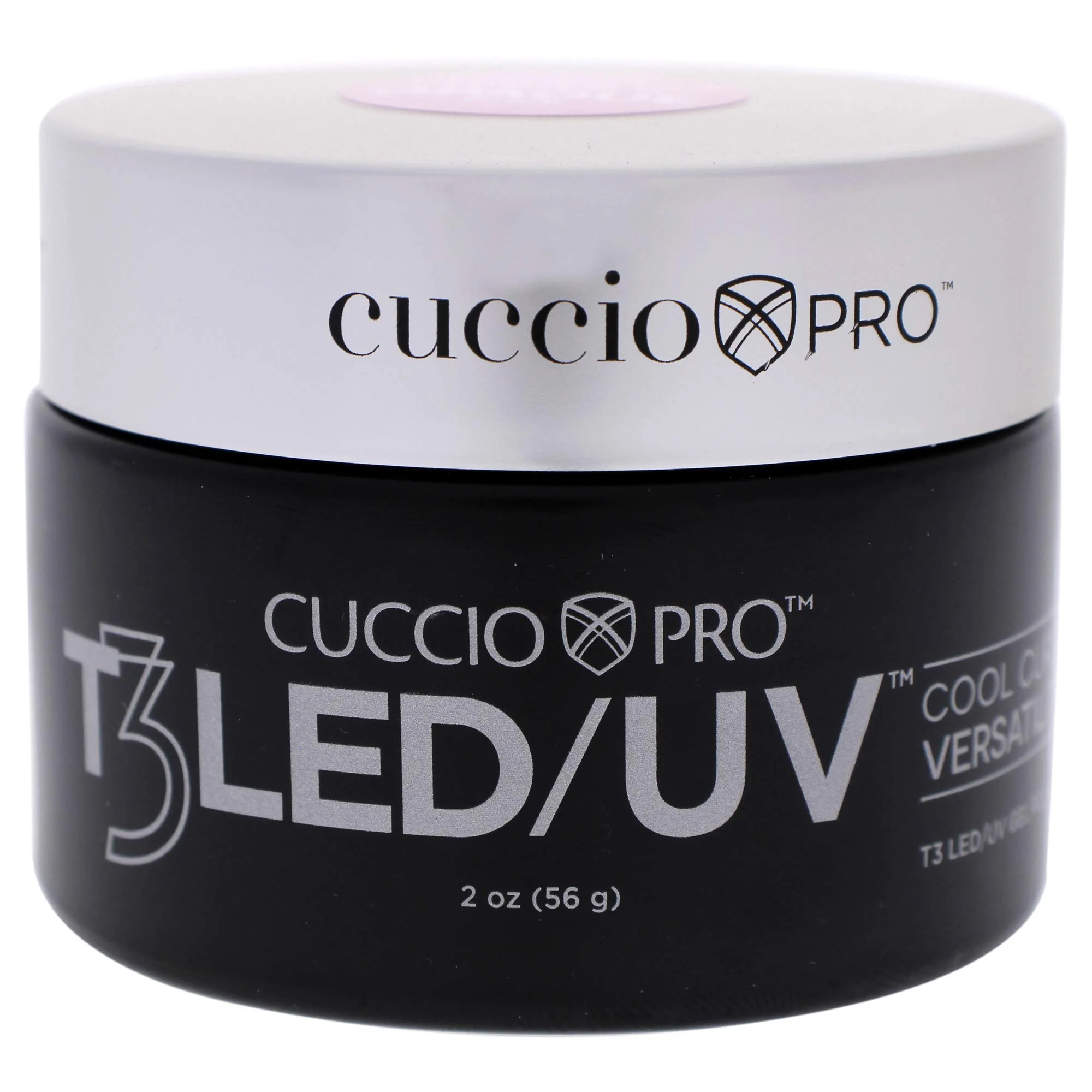 Cuccio Pro T3 LED/UV Cool Cure Versatility Gel - Controlled Levelling - Incredibly Flexible - Strong Adhesion - Thick Viscosity - Fast Application - Quick Cure - Opaque Petal Pink - 2 Oz Nail Gel - Image 2