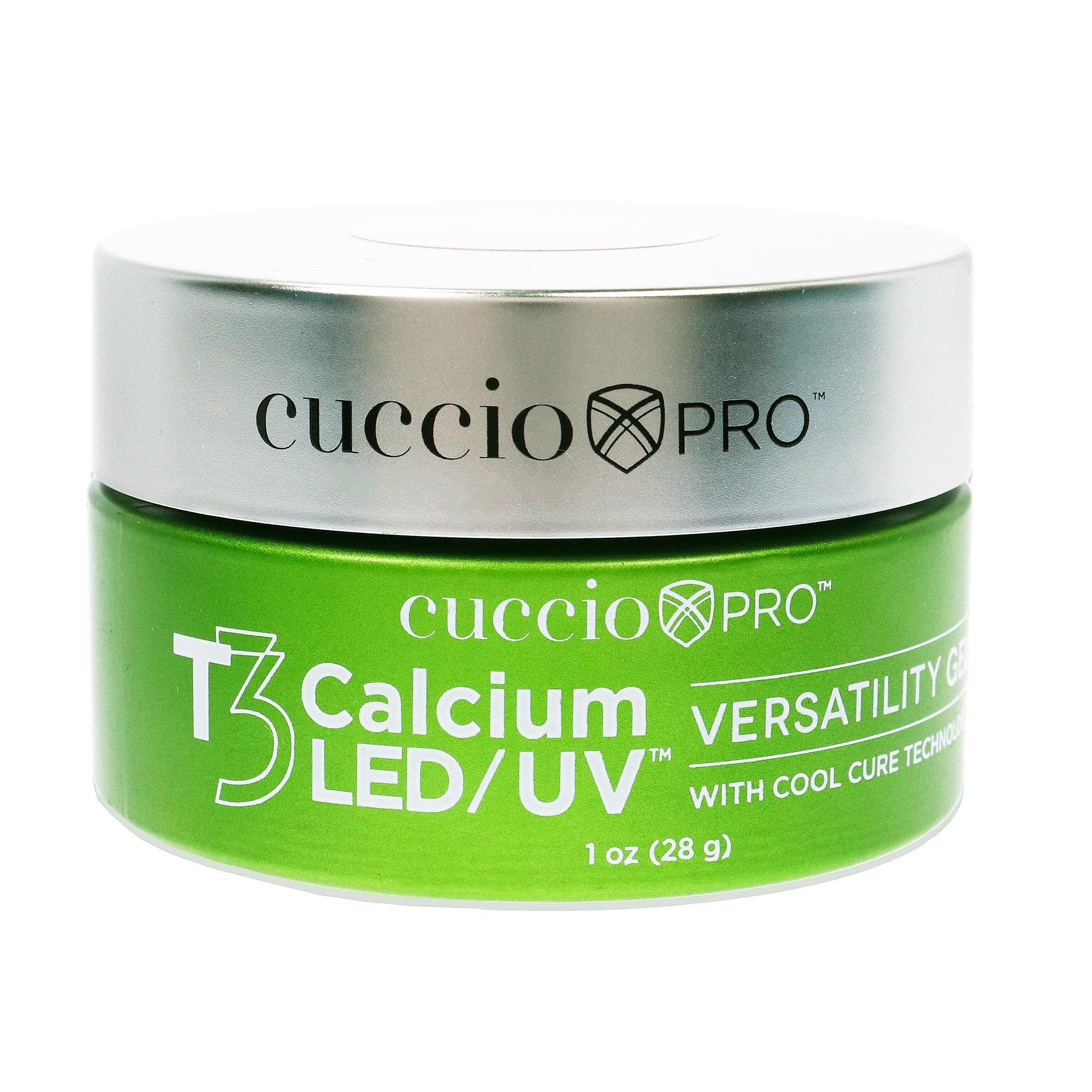 Cuccio Pro T3 LED/UV Cool Cure Versatility Gel - Self-Levelling Gel With Calcium - Incredibly Flexible - Strong Adhesion - High Shine Finish - Fast Application - Pink - 1 Oz Nail Gel - Image 2