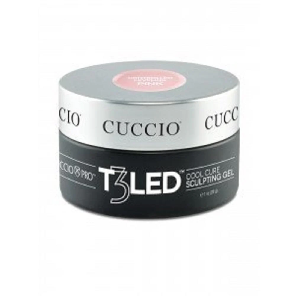 Cuccio Pro T3 LED UV Versatility Controlled Leveling Pink Gel 1 oz