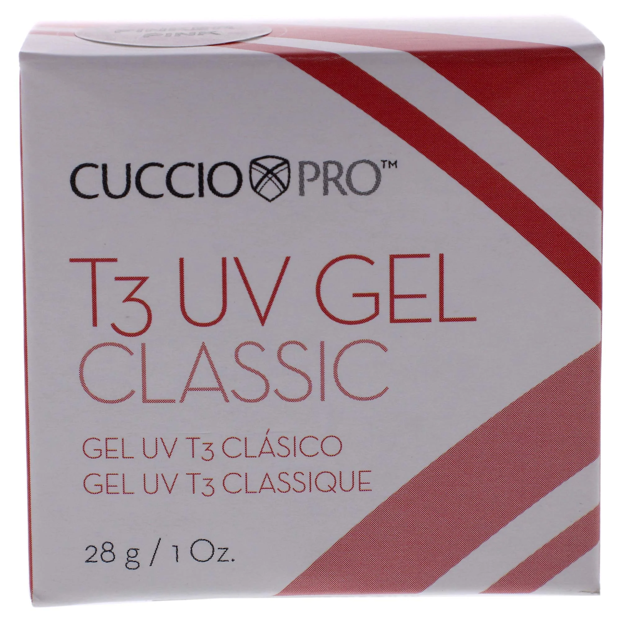 Cuccio Pro T3 UV Gel Classic - Easy Application - Strength And Durability - High Shine And Odor Free - Maintains Natural Nail Thickness - Optimal For Short Nail Beds - Pinker Pink - 1 Oz Nail Gel - Image 3