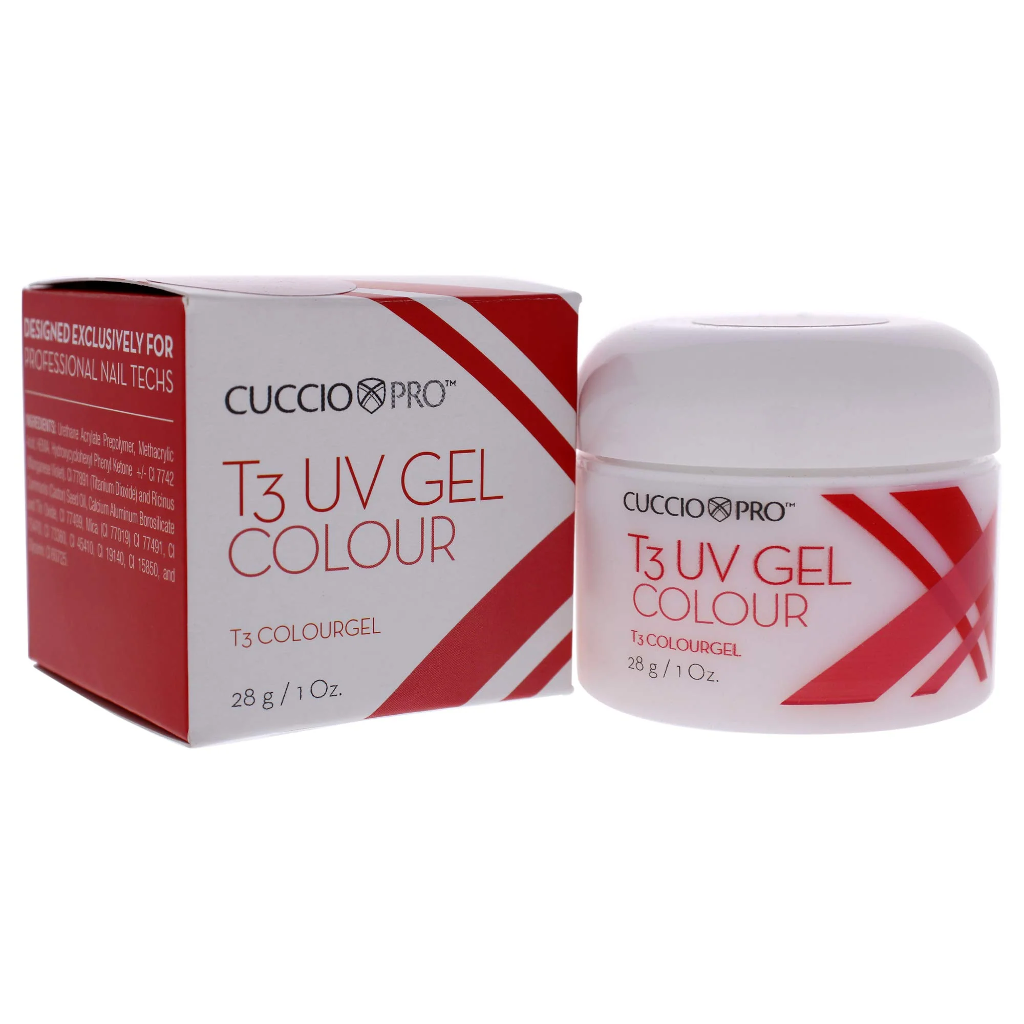 Cuccio Pro T3 Uv Gel Colour - Opaque Blush 1 Oz - Image 5