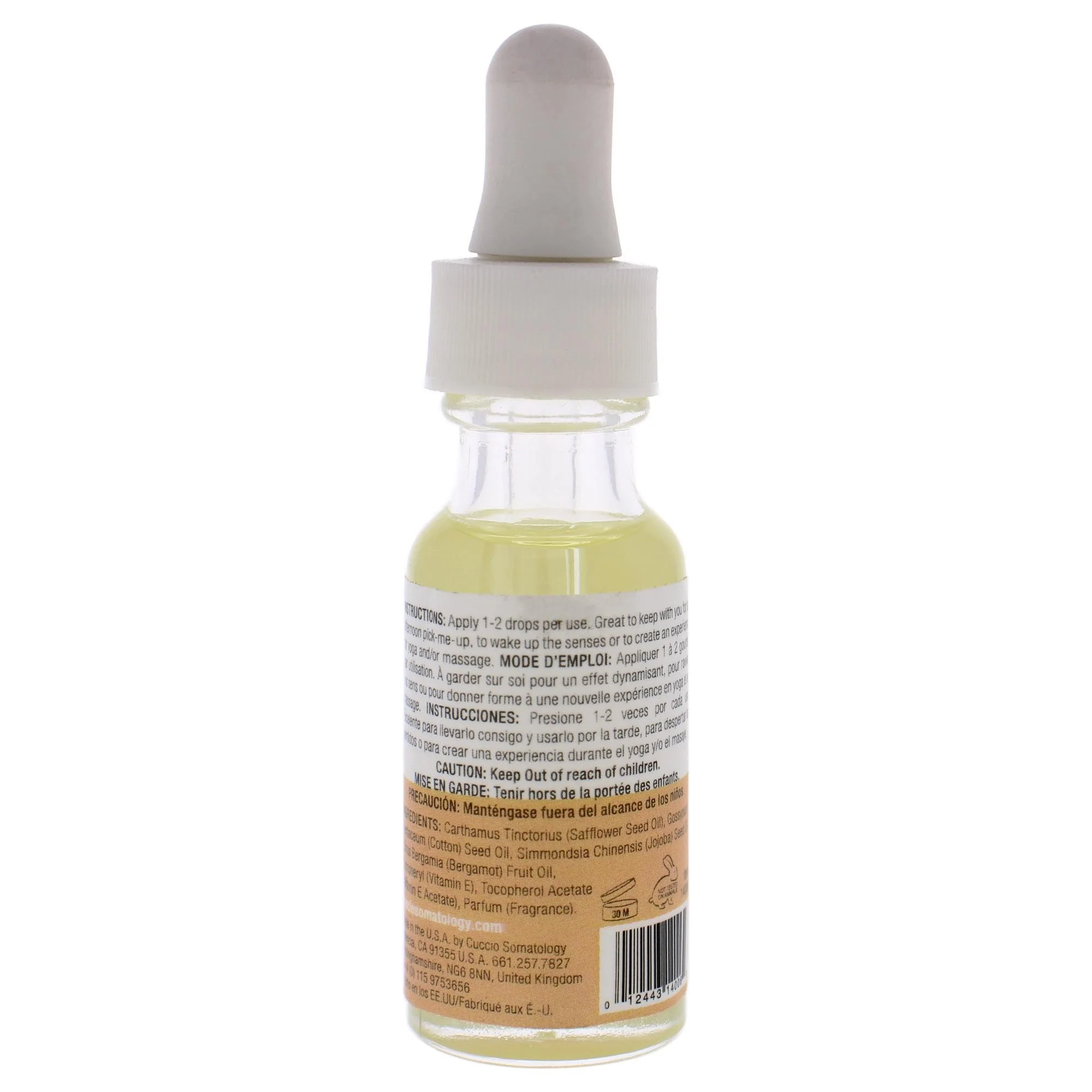 Cuccio Somatology Balancing Oil Invigorate - Helps Awaken The Senses - Ideal for Yoga and Massages - Can Be Diluted - Applies Directly to Skin - Infused with Italian Bergamot - Cruelty Free - 0.5 oz - Image 2