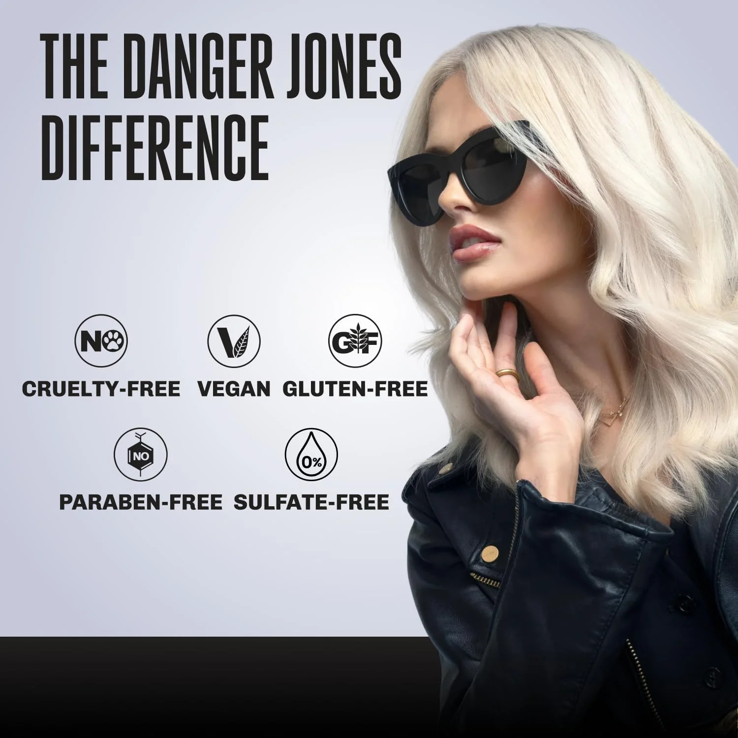 Danger Jones Killer Blonde Purple Toning Conditioner – Conditions While Neutralizing Brass, Smooths & Softens Hair – Hydrating Purple Conditioner for Blonde, Bleached & Grey Hair - 1L - Image 7