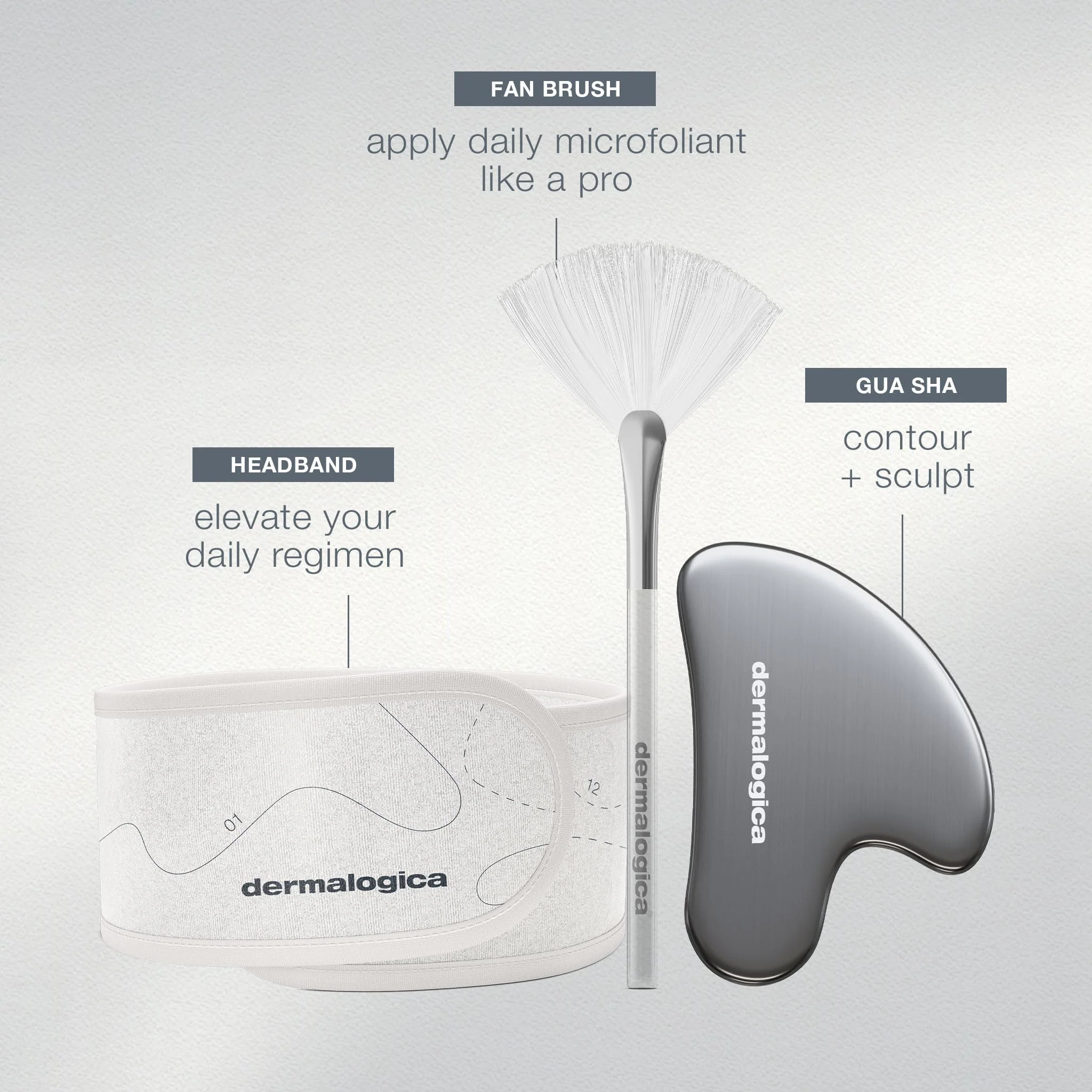 Dermalogica Your Moment of Expertise – Expert Level Skin Care Routine Set Includes 6 Products, Headband, Gua Sha, Fan Brush - Image 5