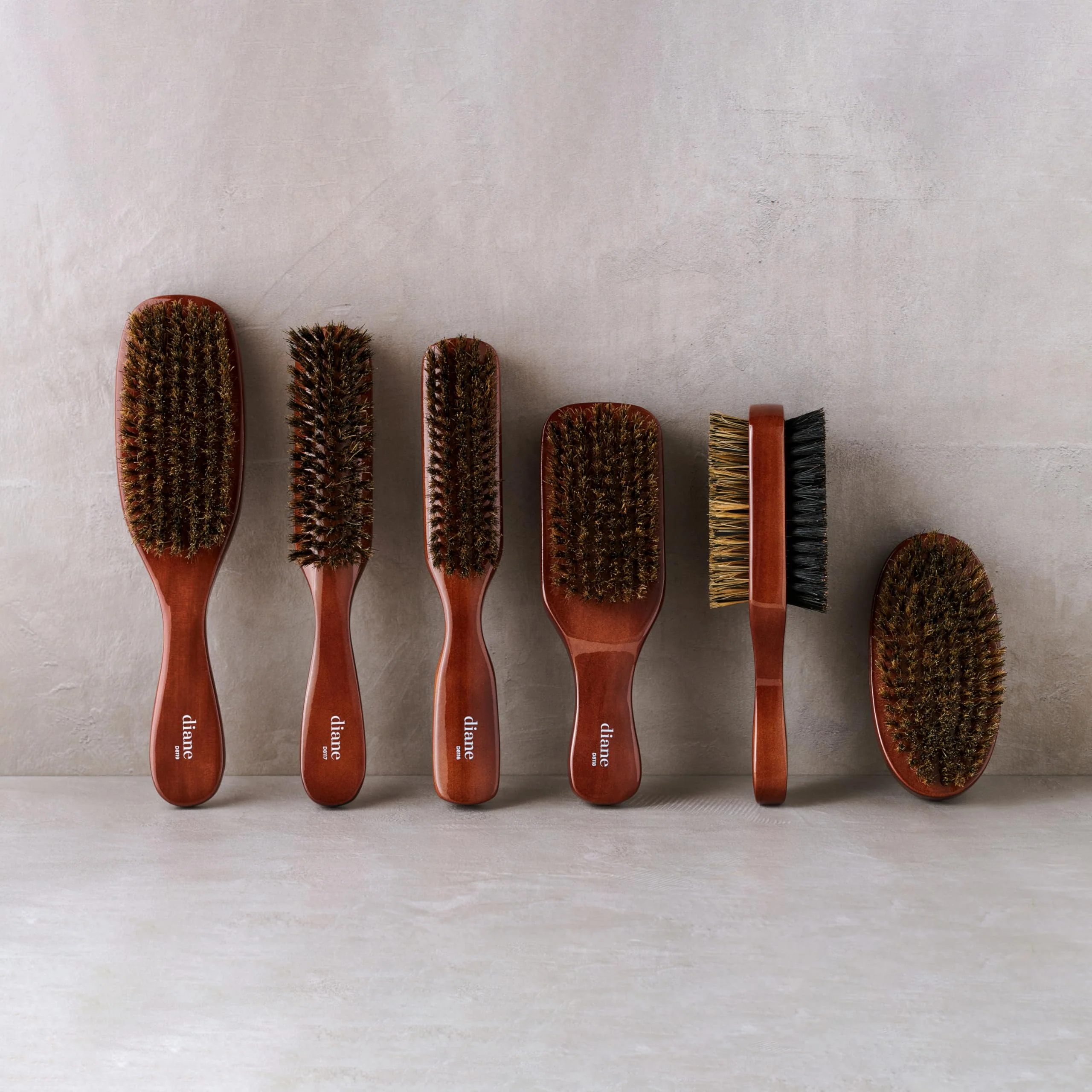 Diane Premium 100% Boar Bristle 2-Sided Club Brush for Men, Medium Firm Bristles for Thick, Curly or Coarse Hair, Mens Brush for Detangling, Smoothing, Wave Styles, Soft on Scalp, Restores Shine - Image 7