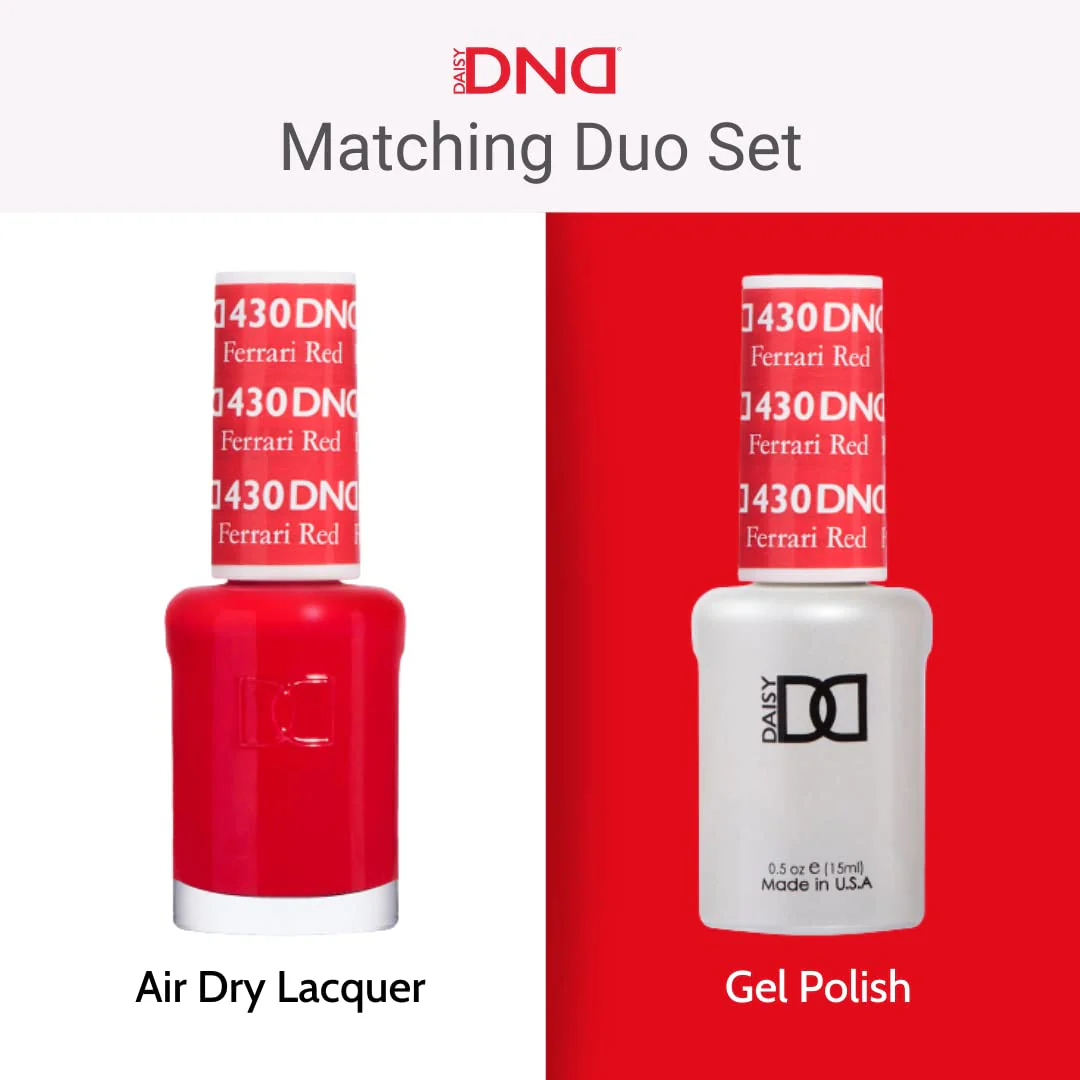 DND Gel Polish Set, Sheer Collection, UV/LED Gel Polish and Air Dry Nail Lacquer, Matching Chip-Free Polish Duo, 860 She’s White? She’s Pink?, 0.5 Fl Oz - Image 5