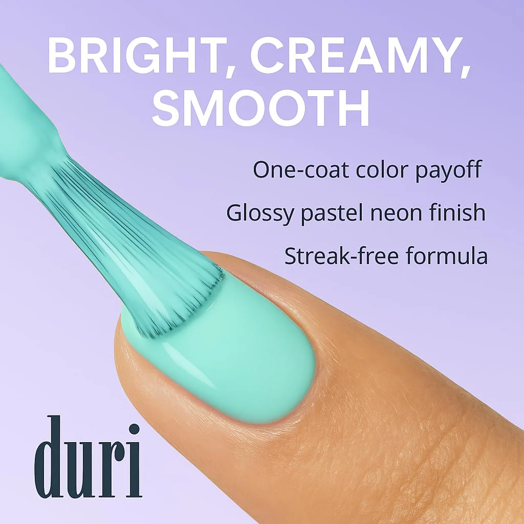 duri Nail Polish, 109S Soft Slumber Blush, pastel baby pink - Image 4