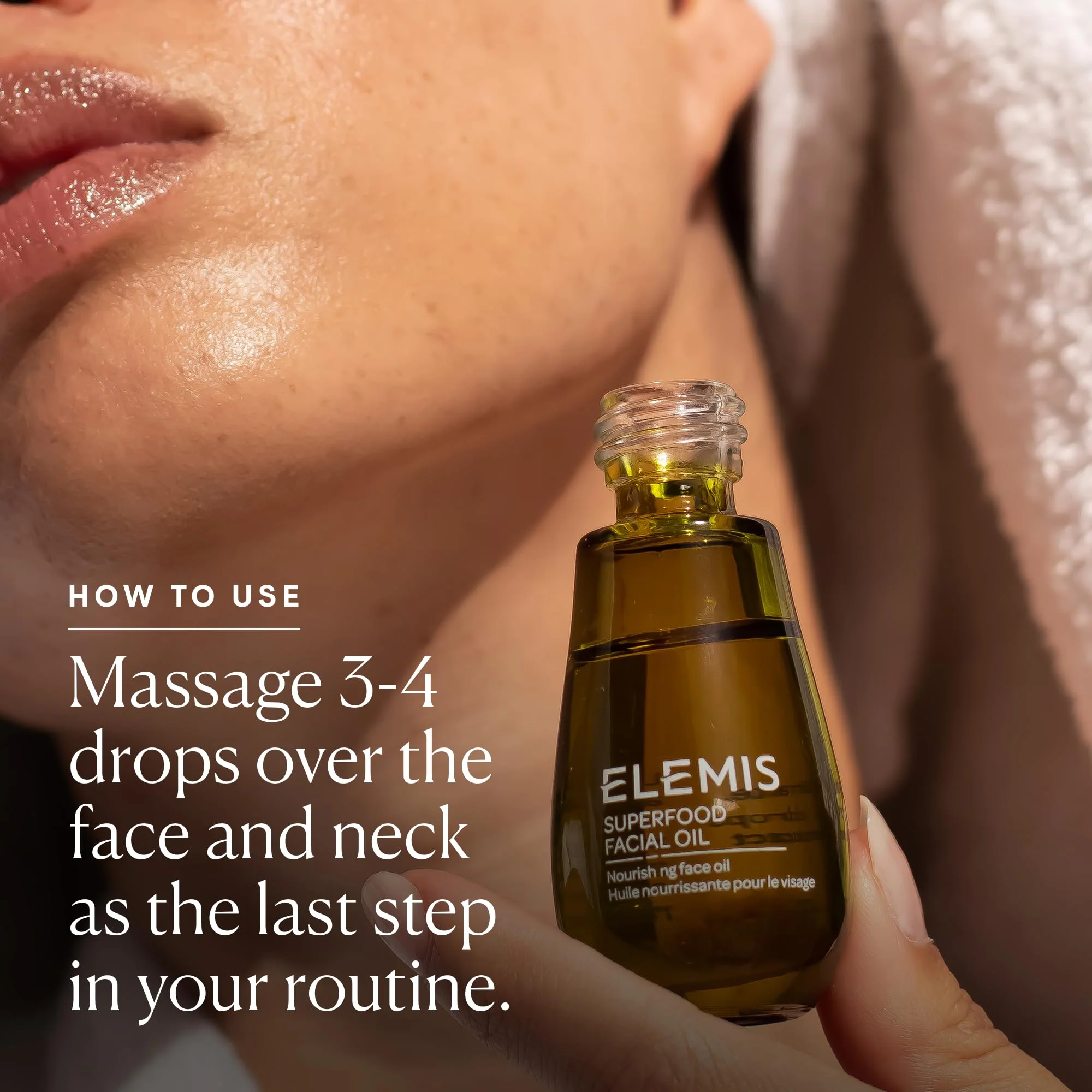 ELEMIS Superfood Facial Oil - Antioxidant-Rich Nourishing Serum, Radiance-Enhancing Lightweight Skin Elixir, Hydration Booster, Non-Greasy Botanical Blend - 15ml - Image 6