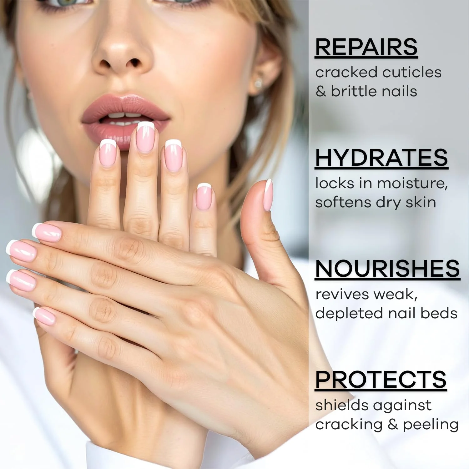 Ellie Chase Moisturizing Cuticle & Nail Care Oil 2.3 Fl Oz - Vanilla Scented – Infused with Jojoba Oil, Aloe, Vitamin E – Nail & Cuticle Hydration, Repair, Moisturizer, Strengthener, Growth - Image 5
