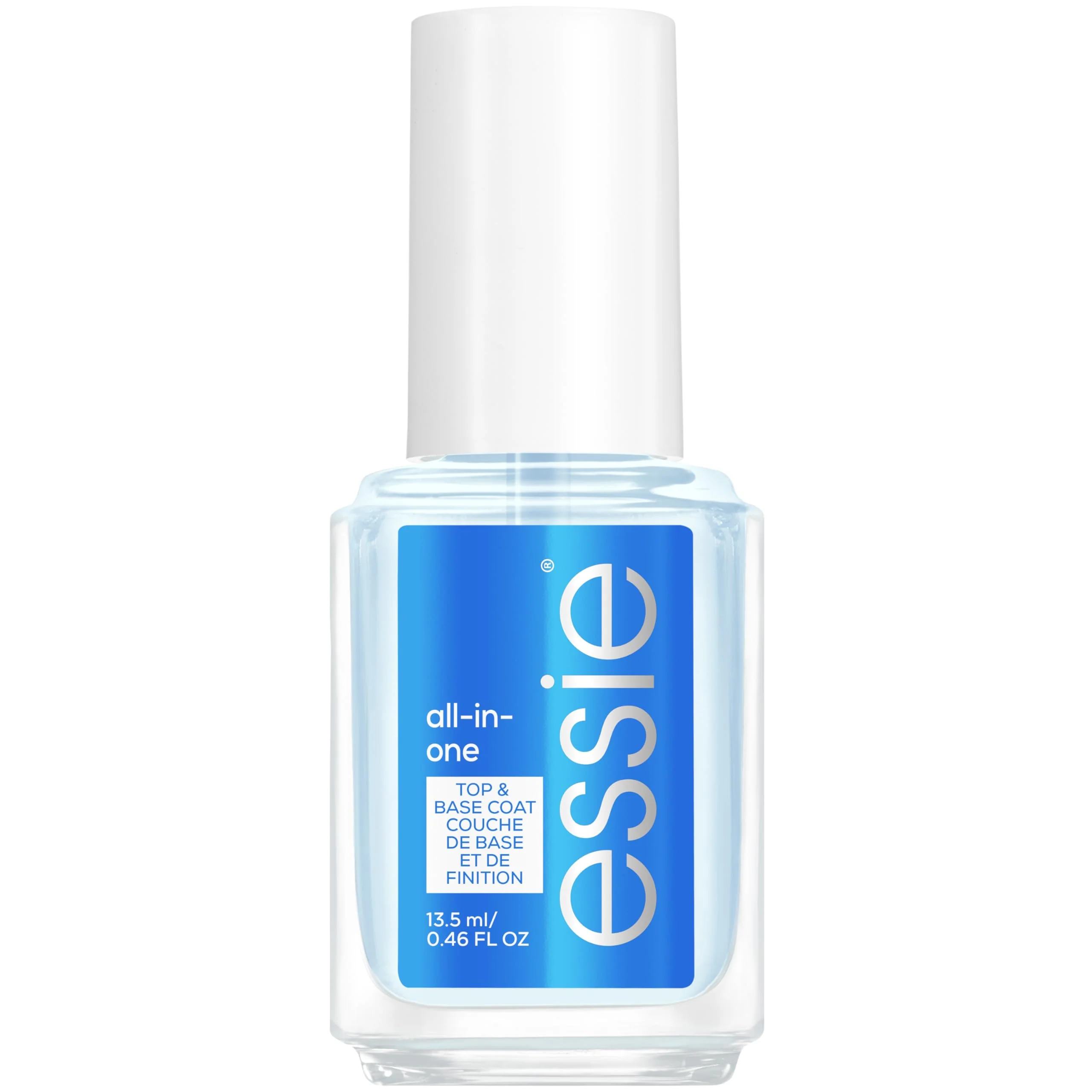 essie All-In-One Base Coat + Top Coat + Strengthener Nail Polish, 0.46 Ounces (Packaging May Vary) - Image 2