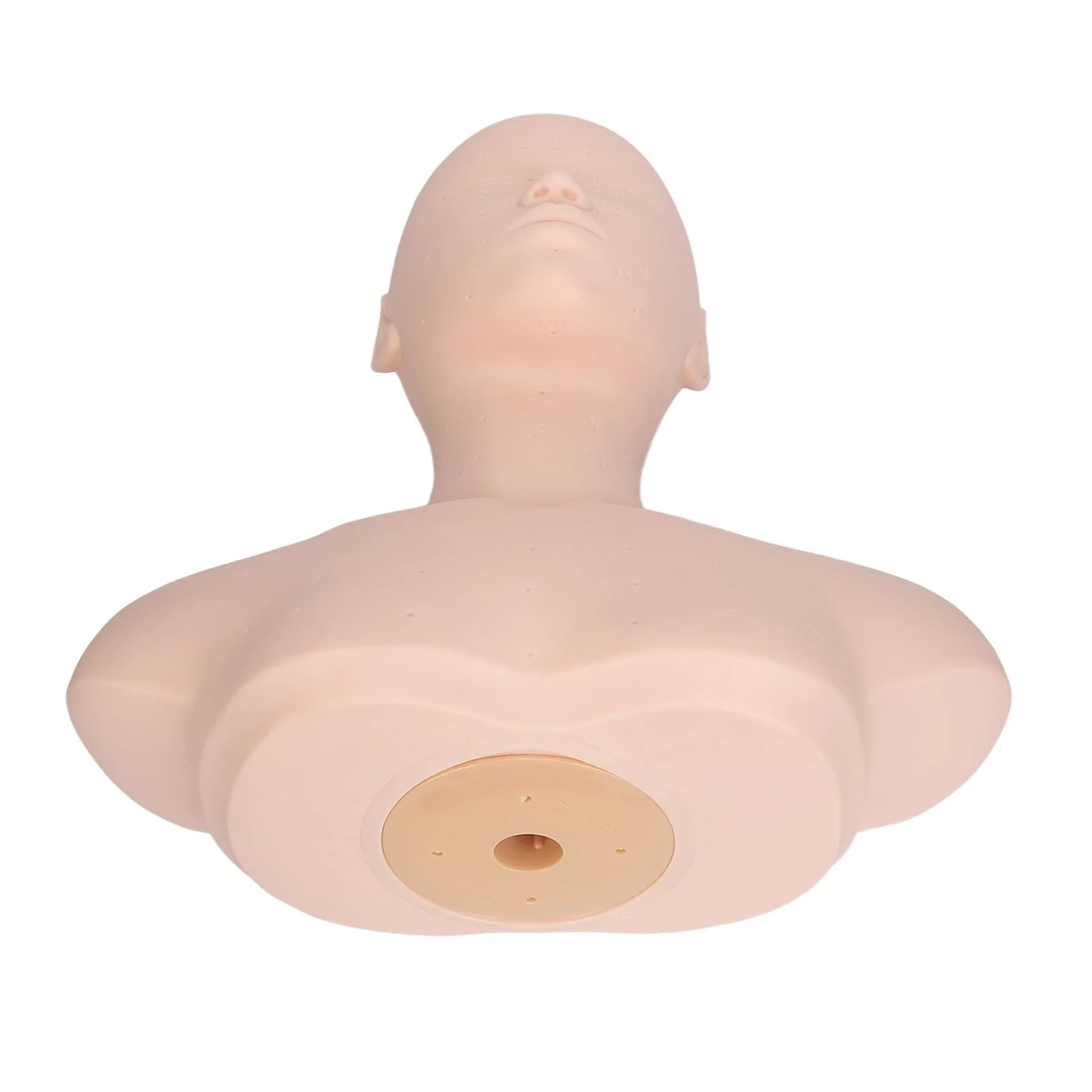 Esthetics Mannequin Head with Shoulders, Cosmetology Mannequin Head with Acupuncture Points, Soft PVC Mannequin Head for Facials Massage, Wigs Hat Display, Makeup Practice - Image 9