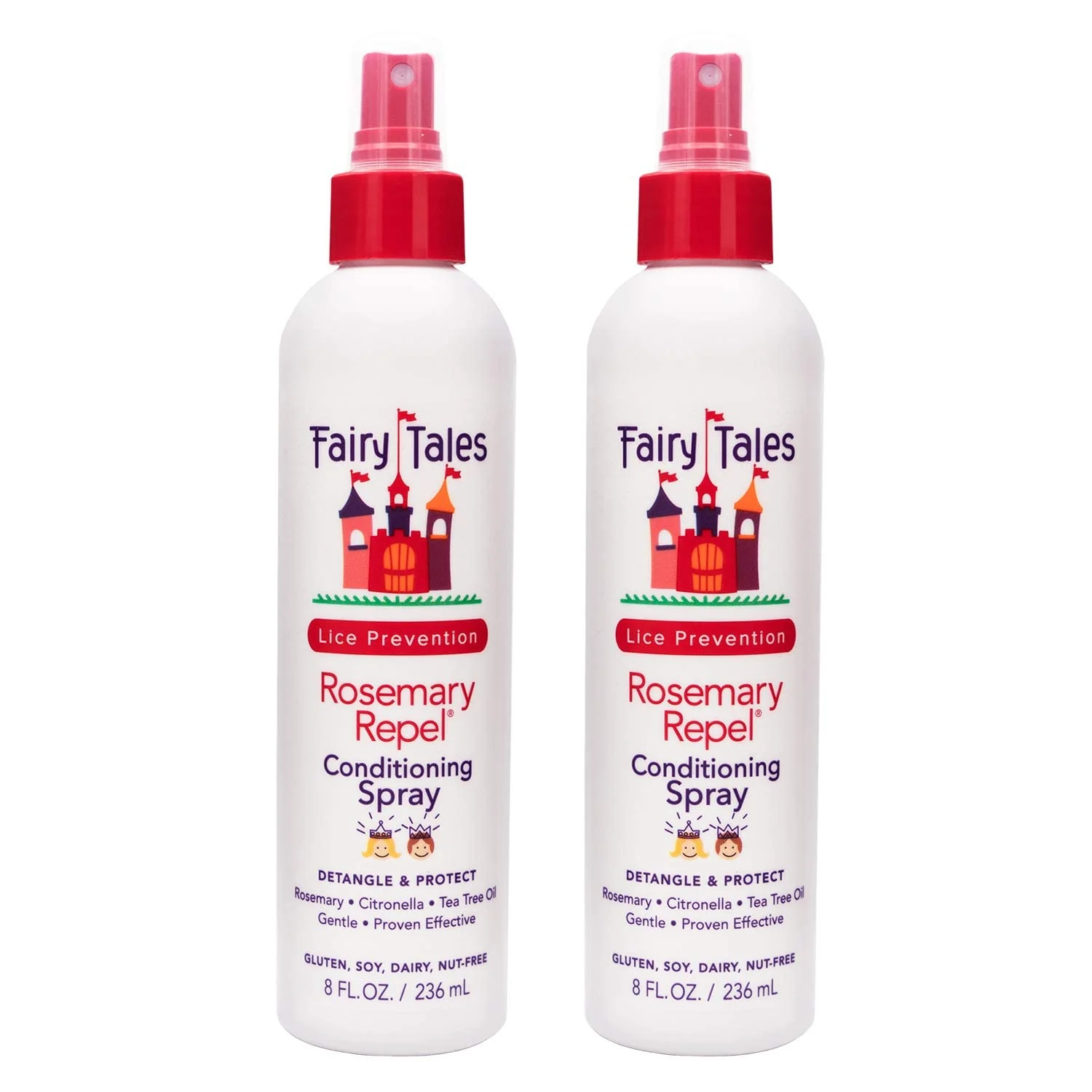 Fairy Tales Rosemary Repel Conditioning Spray 8 oz Pack of Two