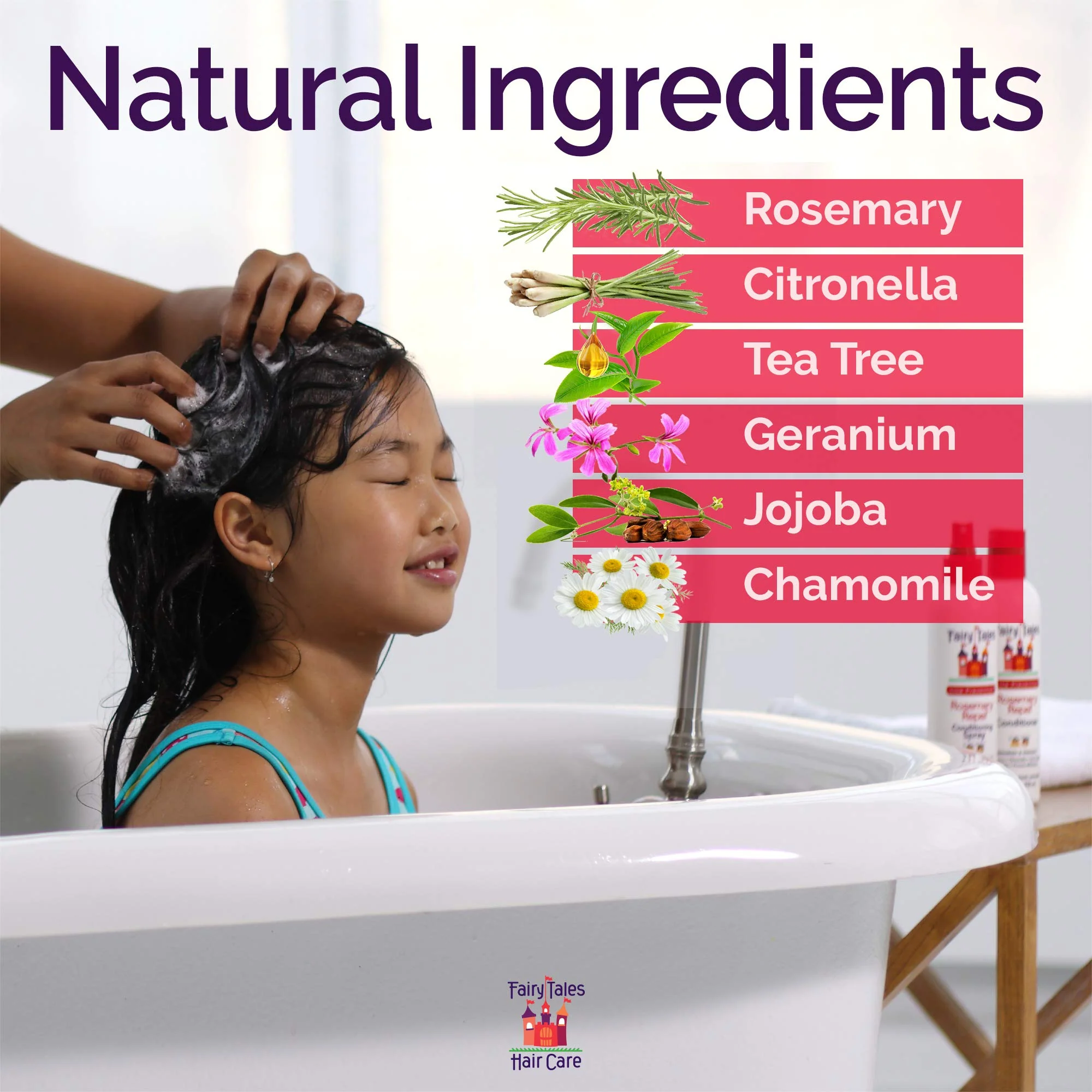Fairy Tales Rosemary Repel Shampoo, 12 Fl Oz (Pack of 2) for Lice Prevention - Image 3