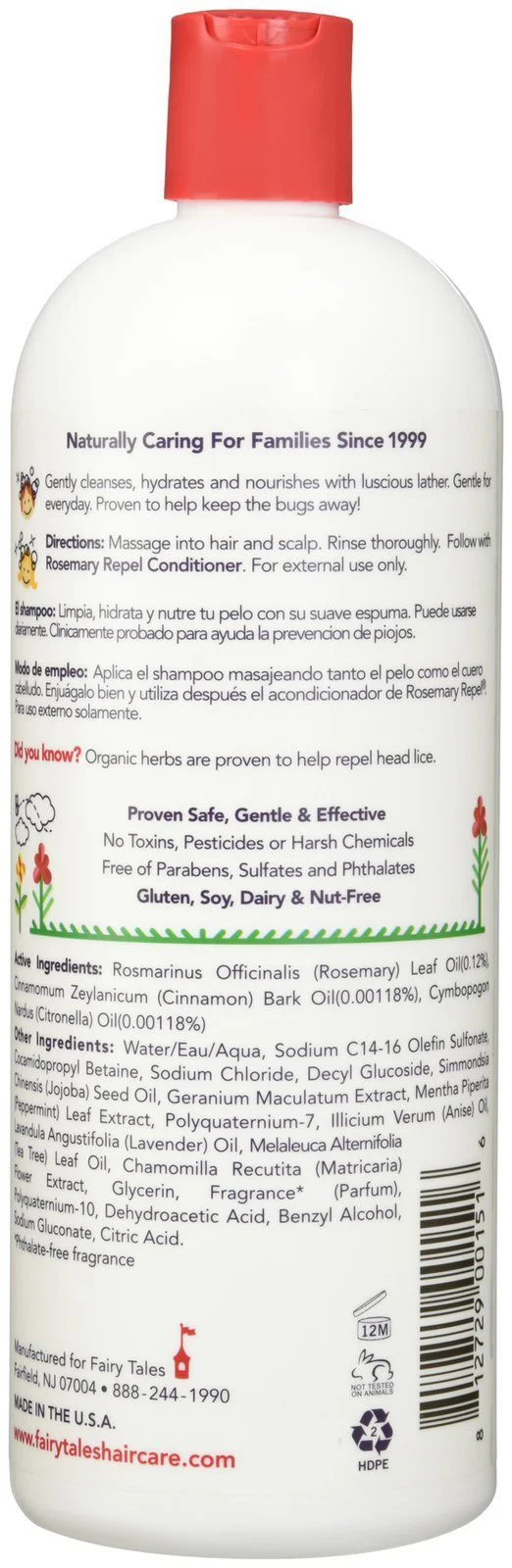 Fairy Tales Rosemary Repel Shampoo - 32 oz - 2 pk - Image 2