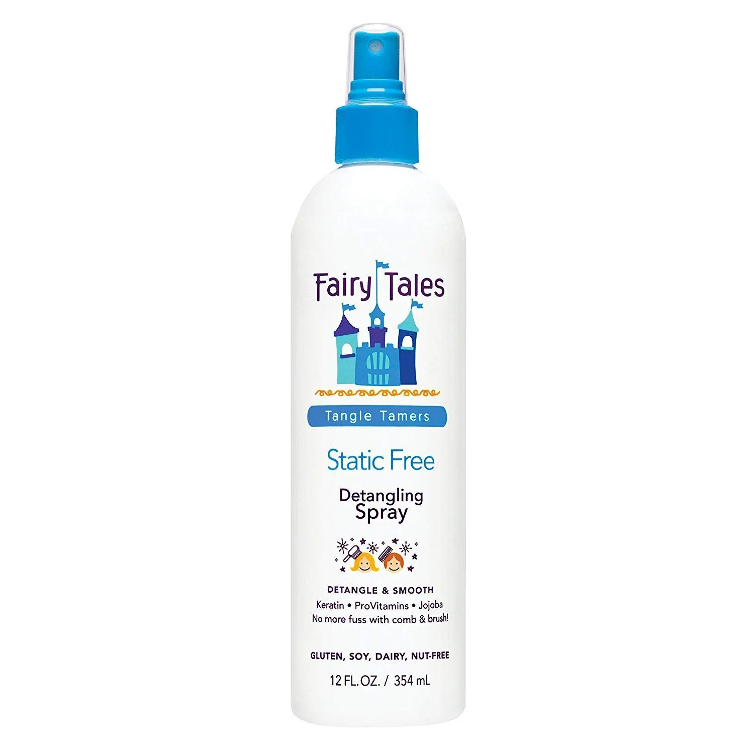 Fairy Tales Static-Free Detangling Spray 12 oz (Pack of 3)