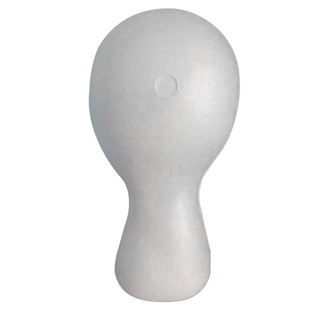 Female Styrofoam Mannequin Head Model - Wig/Hat Display Stand - Art Work Painting Novelty - Foam White by LIAMTU - Image 5