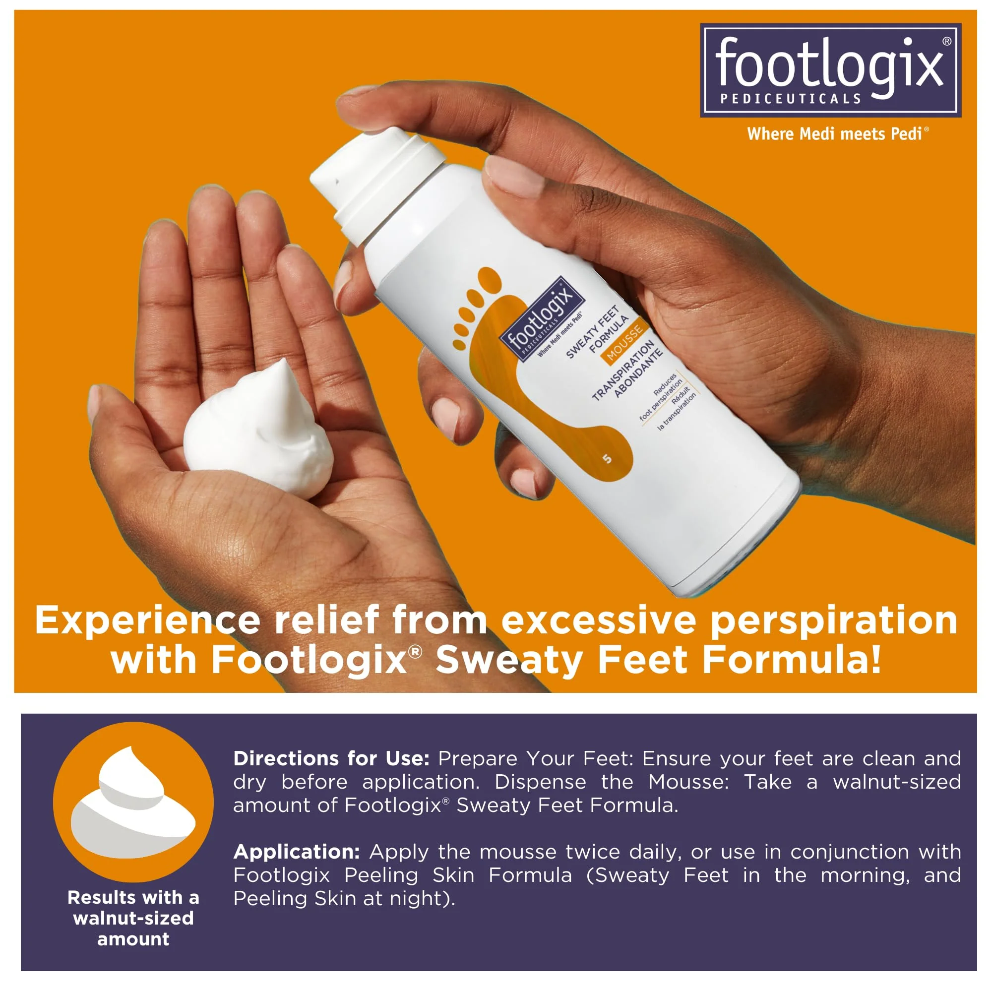 FOOTLOGIX Sweaty Feet Formula, 4.23 oz - Image 7