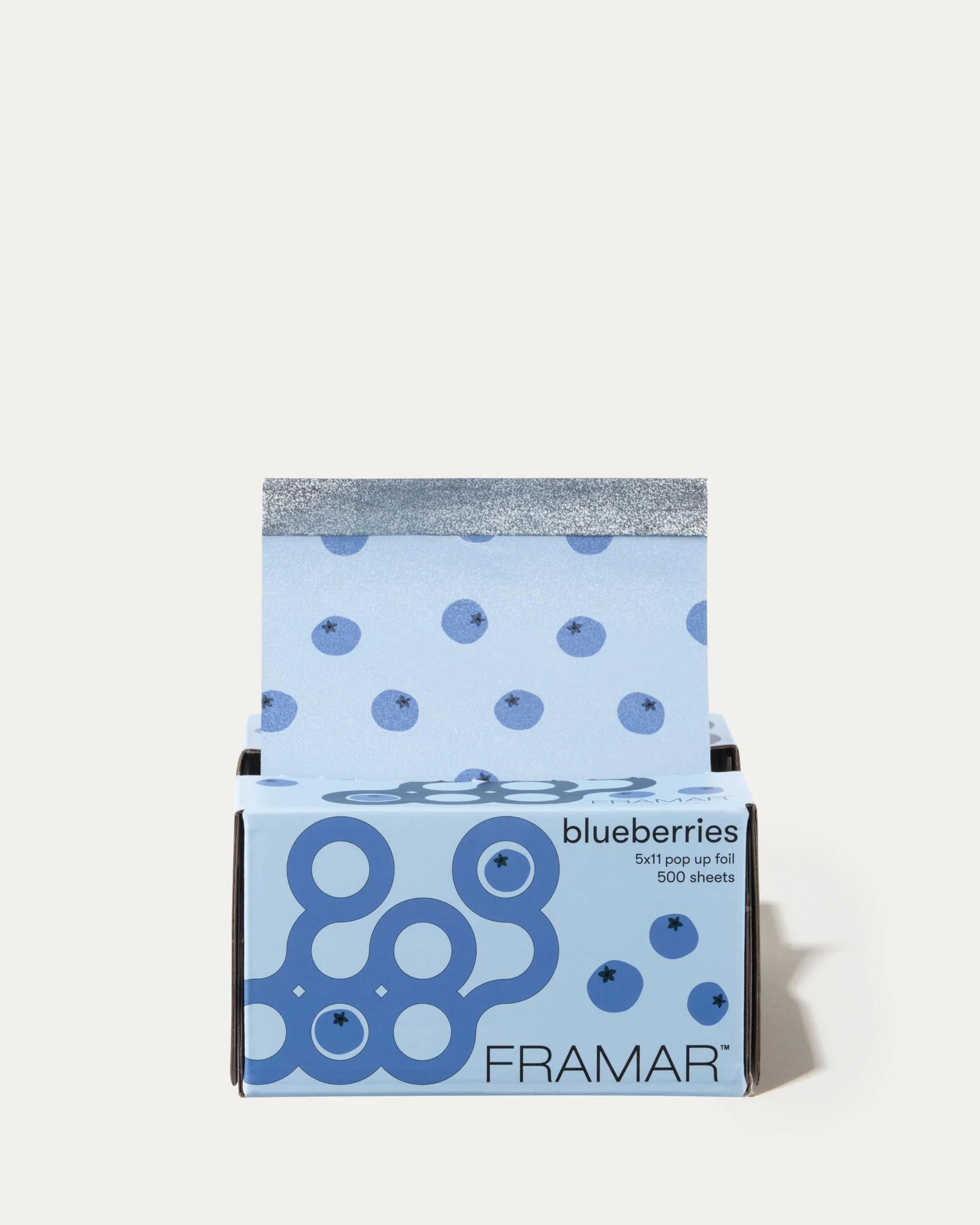 FRAMAR Blueberry Hair Foil – Hair Foils For Highlighting, Pop Up Foil For Hair Highlighting, Salon Foils For Hair Highlighting Kit, Long Hair Foils For Bleach, Salon Foils For Hair Stylist – 500 - Image 6