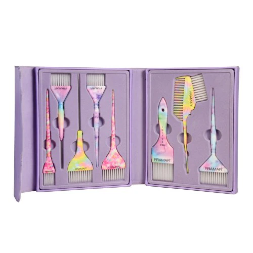 Framar Tie Dye Jet Set Brush Kit