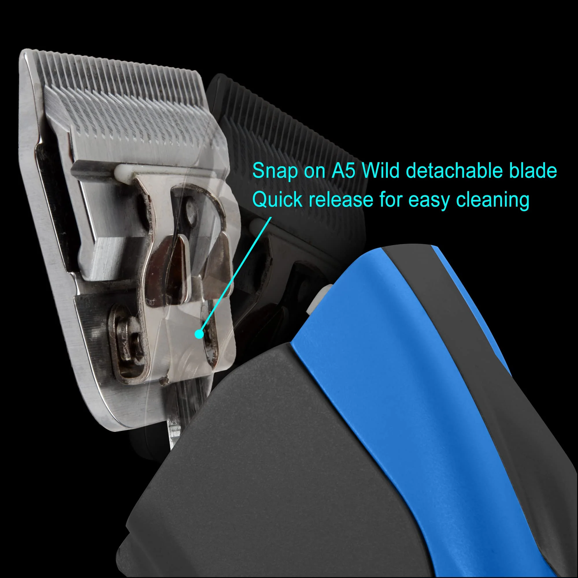 FURZONE 7FW 1/8" - 7F Wide Blade for Dog Grooming, Made of Extra Durable Japanese Steel, Compatible with Most Andis, Oster, Wahl A5 Clippers - Image 2