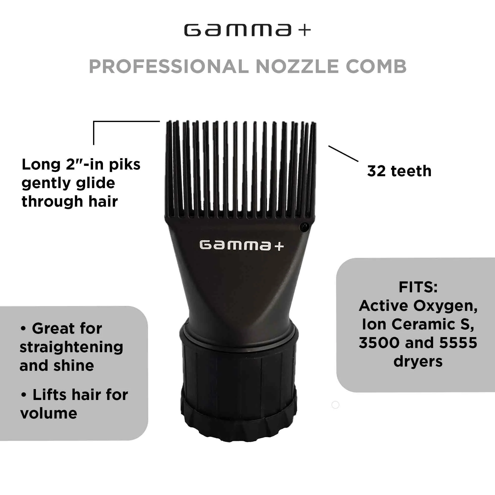 GAMMA+ Professional Hair Dryer Diffuser Attachment, Fits Only Gamma+ Dryer Models (Hot Pik) - Image 4