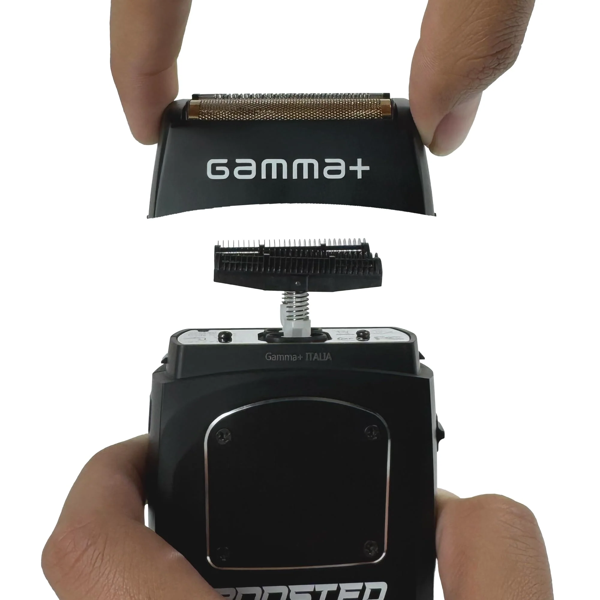 GAMMA+ Replacement Gold Titanium Foil Head & Set of 2 Stainless Steel Echo Cutters Compatible with Gamma+ Boosted Shaver - Image 6
