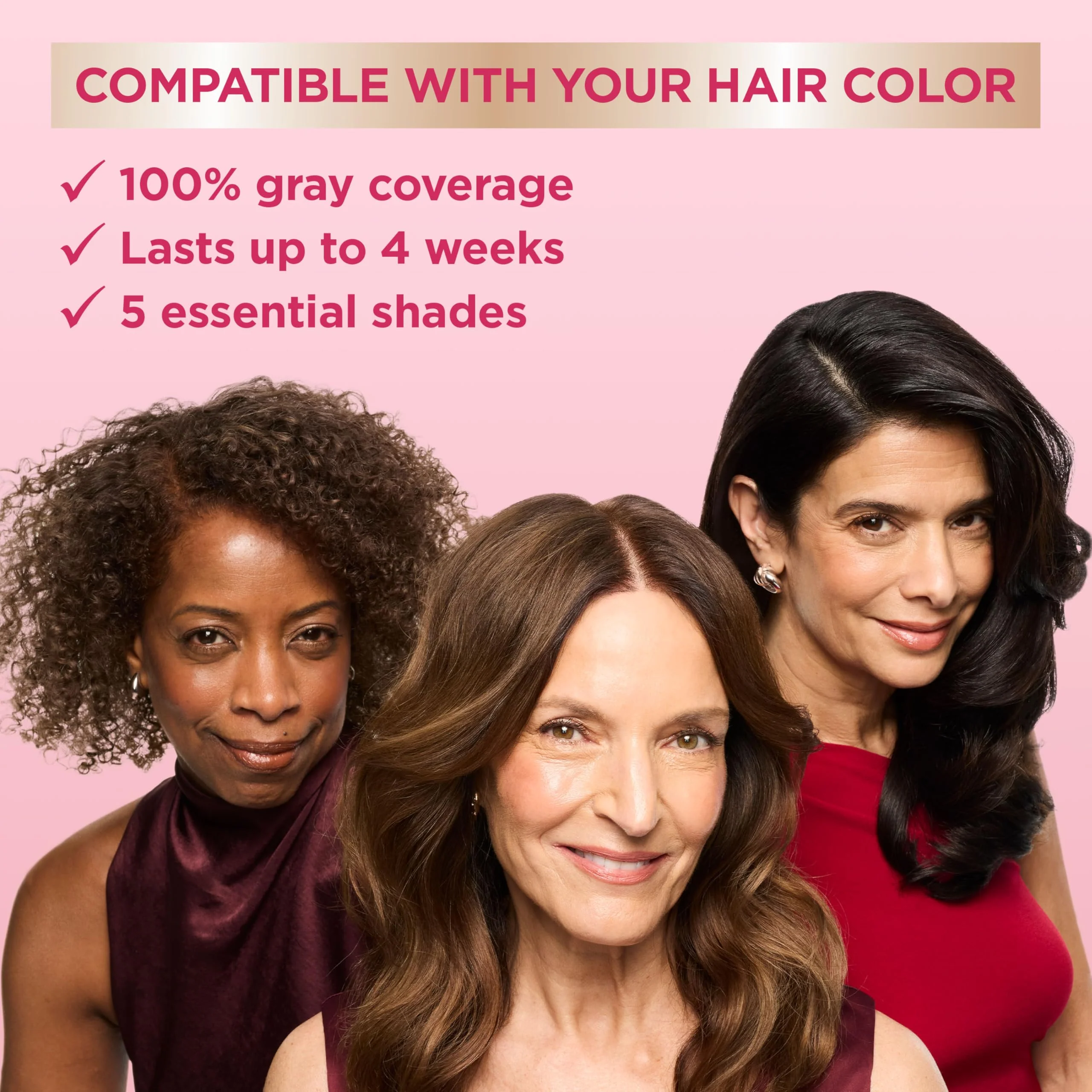 Garnier Color Sensation Color Retouch, Demi Permanent Hair Dye for Roots with 100% Gray Coverage, Black Hair Dye 1.0, Pack of 6 (Packaging May Vary) - Image 3