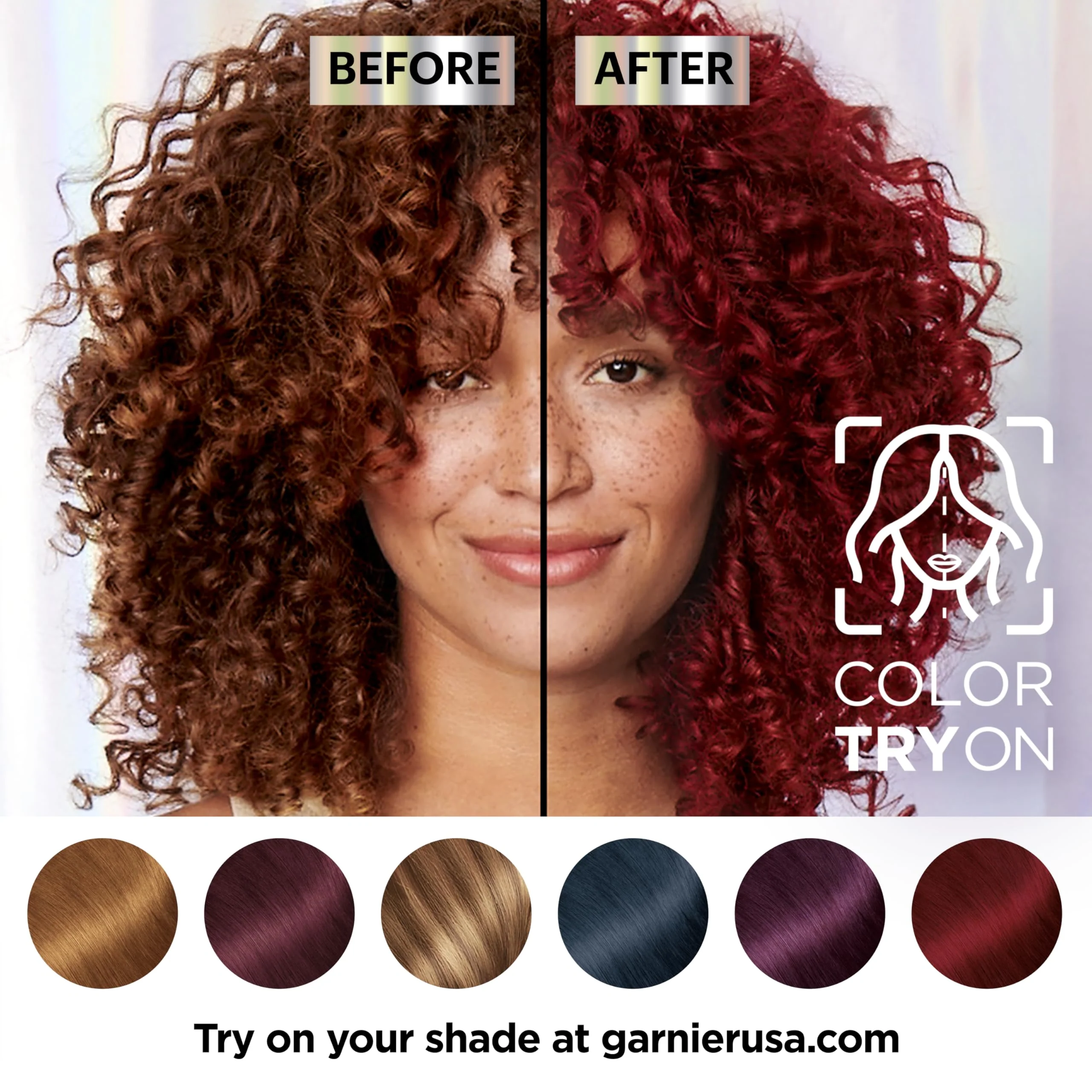 Garnier Nutrisse Ultra Color Hair Color, Permanent Hair Dye for Up to 8 Weeks of Bold, Vibrant, Fade-Resistant Results, Vegan & Cruelty-Free, R2 Medium Intense Auburn (Goji Berry), 1 Count - Image 6