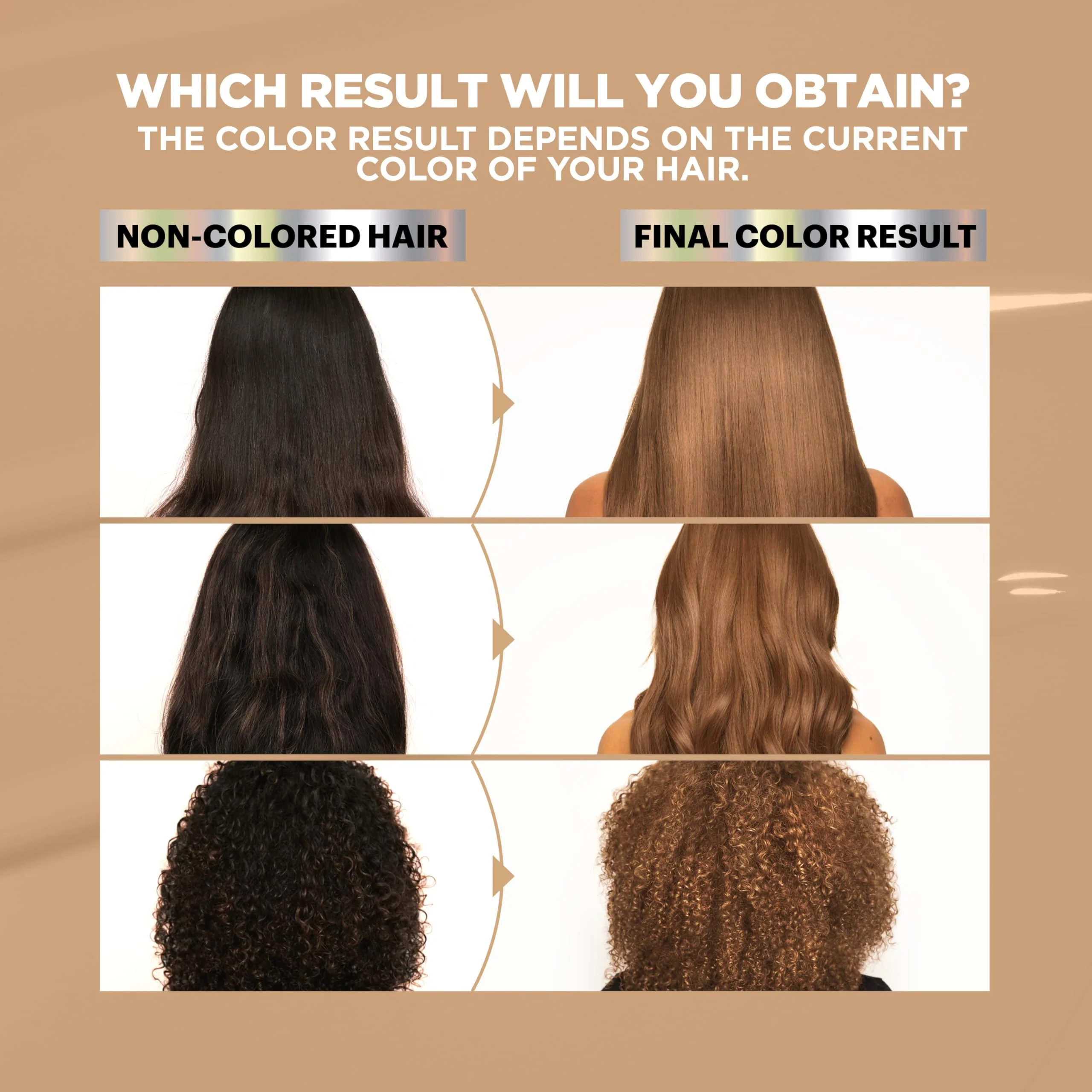 Garnier Nutrisse Ultra Color Hair Color, Permanent Hair Dye for Up to 8 Weeks of Bold, Vibrant Results, Vegan & Cruelty-Free, LC1 Hi-Lift Light Brown (Salted Caramelo), 2 Count - Image 4