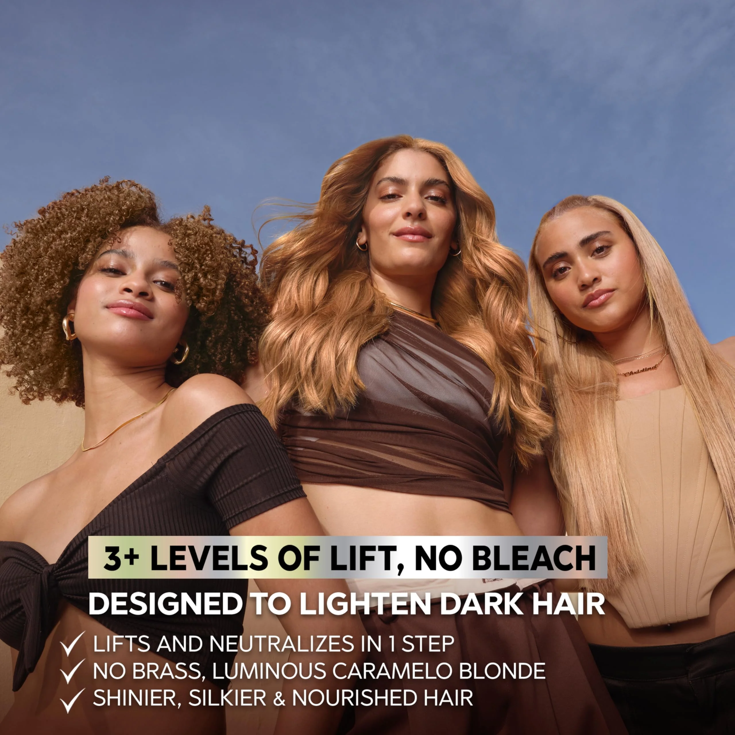 Garnier Nutrisse Ultra Color Hair Color, Permanent Hair Dye for Up to 8 Weeks of Bold, Vibrant Results, Vegan & Cruelty-Free, LC1 Hi-Lift Light Brown (Salted Caramelo), 2 Count - Image 8