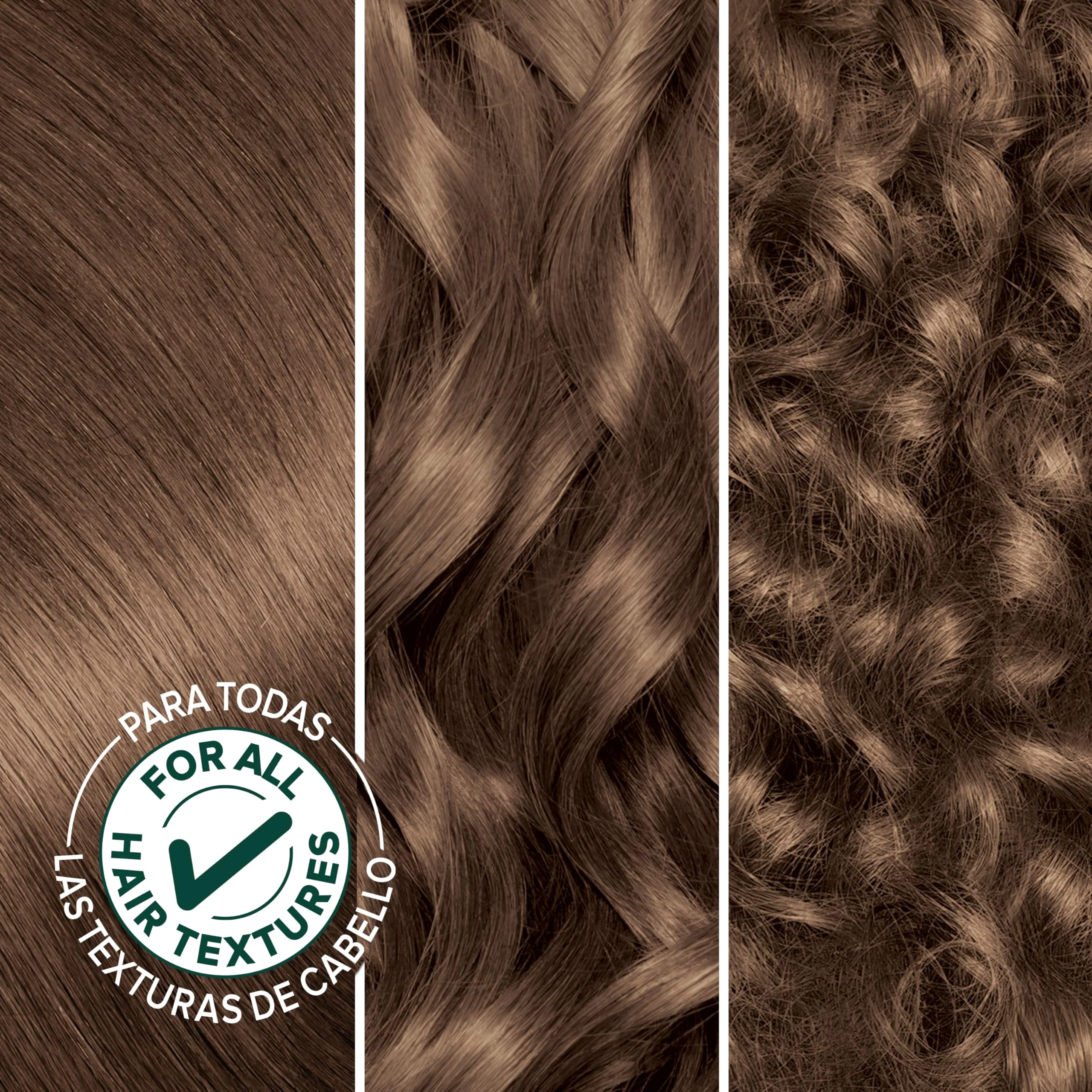Garnier Nutrisse Ultra Crème Hair Color, Permanent Hair Dye with 100% Gray Coverage, Vegan & Cruelty-Free, 61 Light Extra Ash Brown (Mochaccino), 2 Count - Image 2