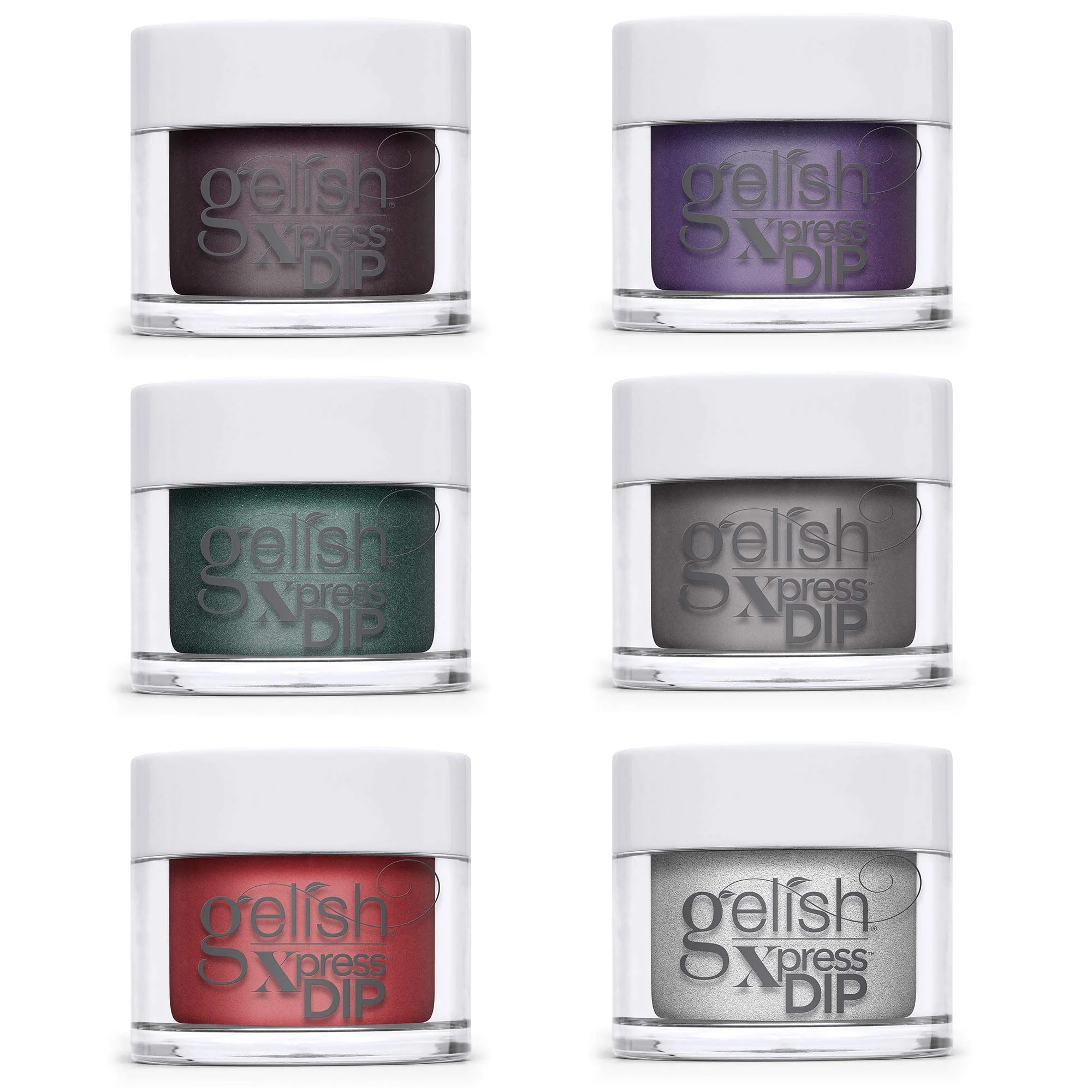 Gelish Xpress Dip Disney Villains Complete Collection Bundle, 6 colors