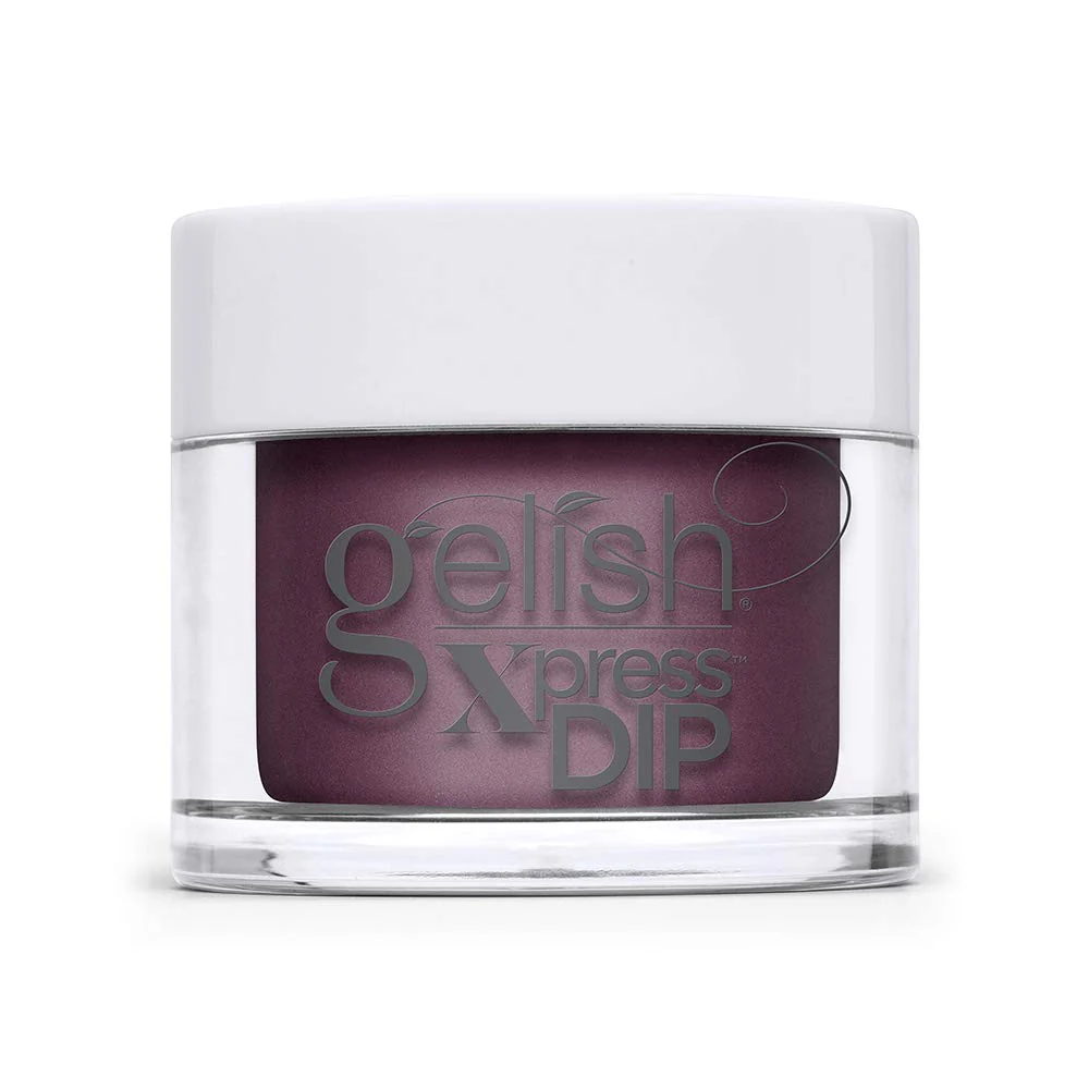 Gelish Xpress Dip From Paris With Love - Red Nail Dip Powder, Vibrant Color, Professional Quality, High Shine, Chip-Resistant, 1.5 ounce.