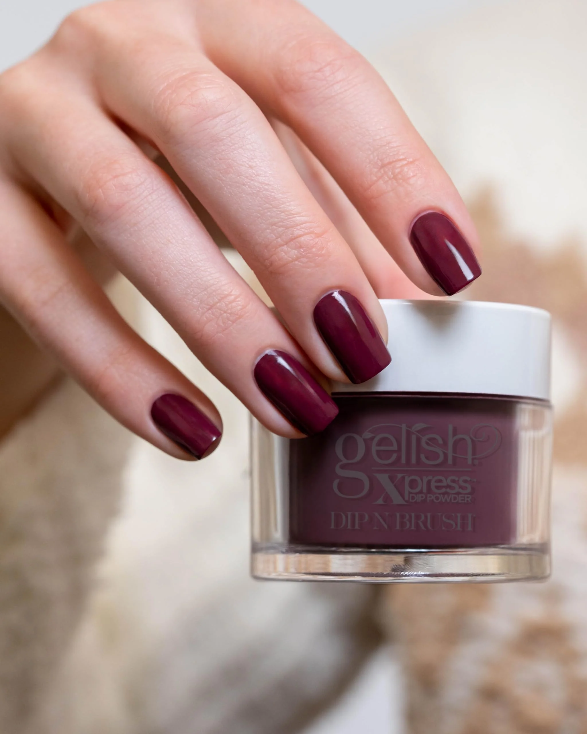 Gelish Xpress Dip Powder – Vibrant, Long-Lasting Nails. Featuring ColorFusion Technology, Odor-Free, Vitamin-Infused Formula, and Up to 21 Days of Chip-Free Wear (A Little Naughty, 1.5 oz) - Image 8