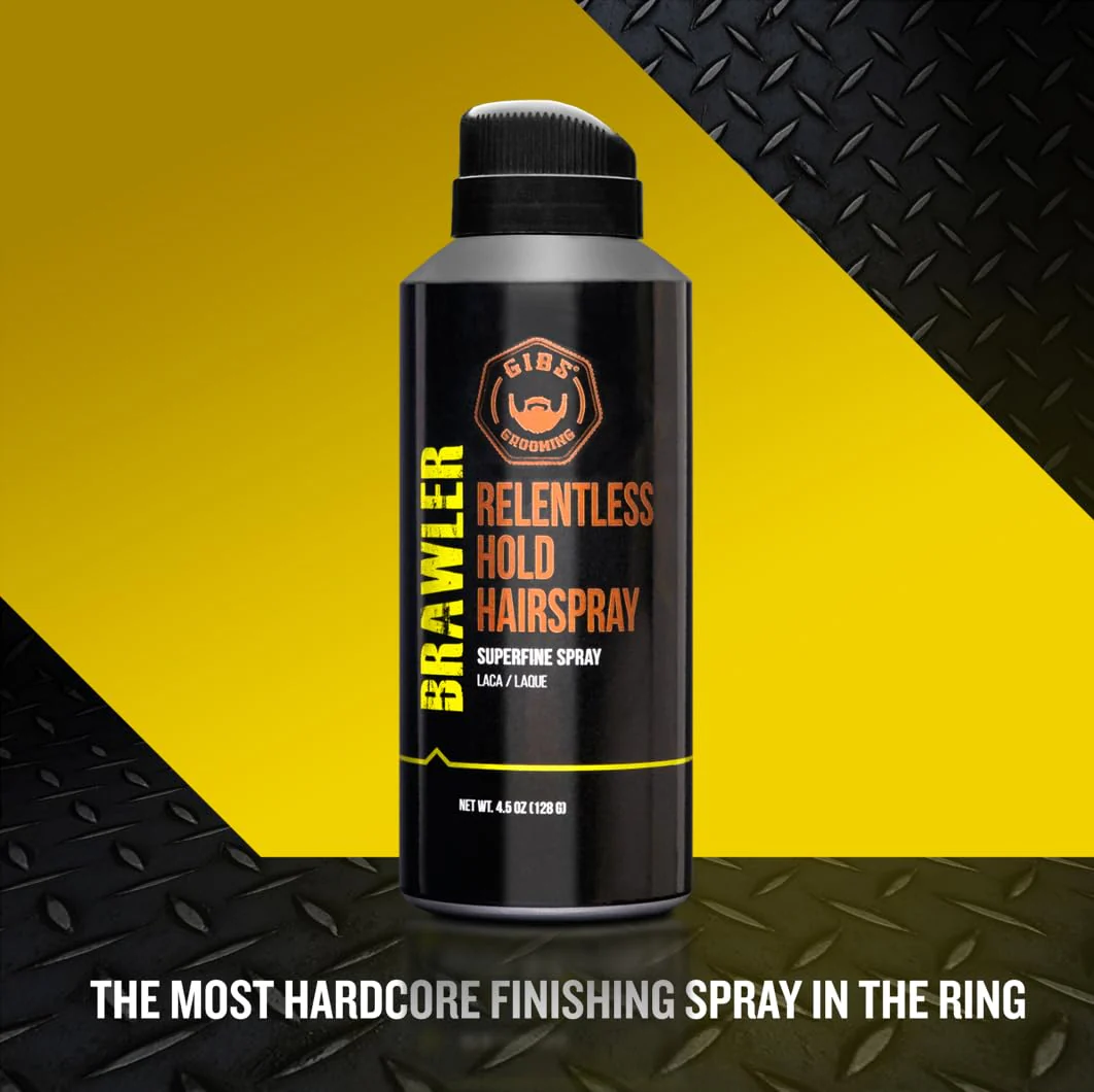 GIBS Grooming Brawler Bantamweight Hairspray, 4.5oz - Image 4