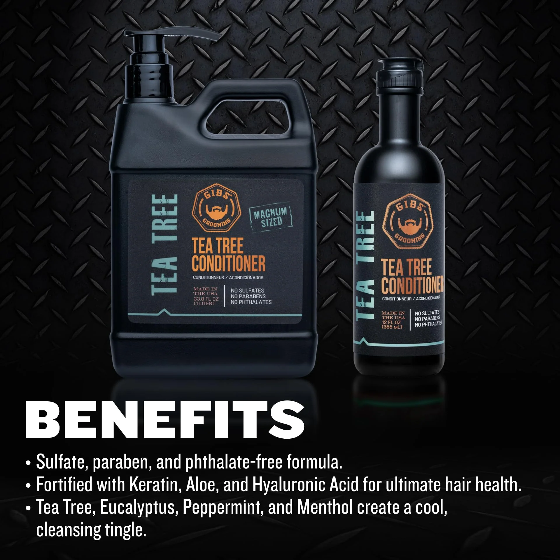 GIBS Grooming Tea Tree Conditioner, 12 fl. oz. - Image 5
