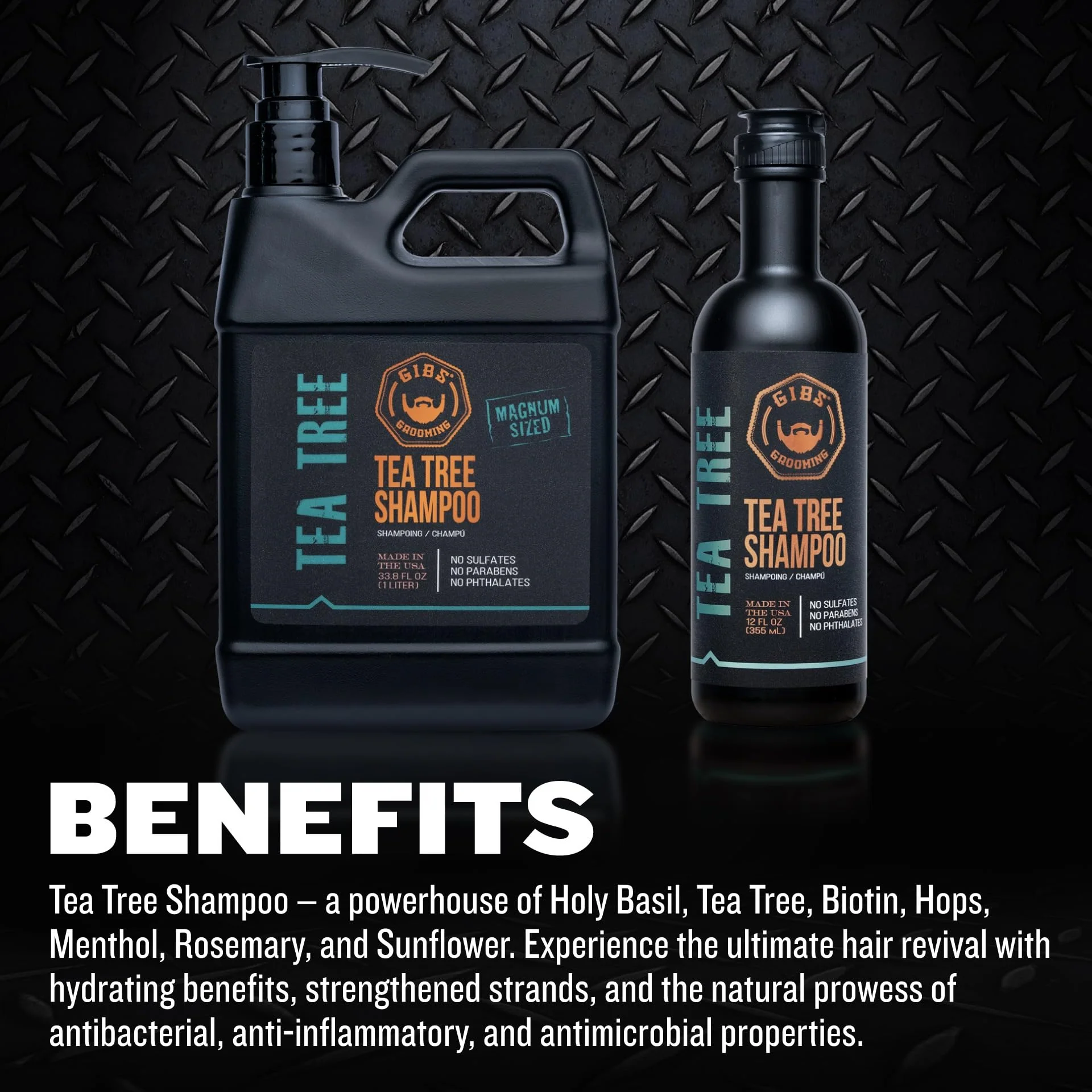 Gibs Grooming Tea Tree Shampoo and Conditioner Combo Box - Image 6