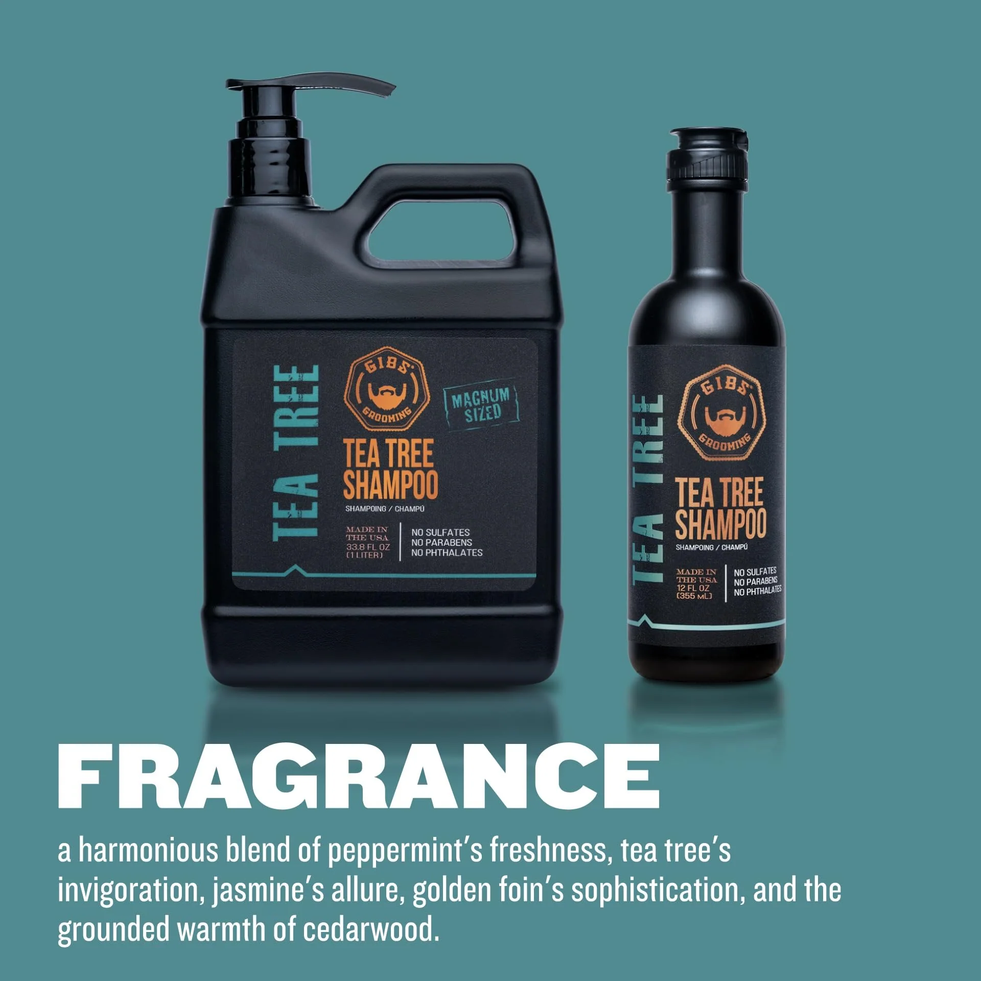 Gibs Grooming Tea Tree Shampoo and Conditioner Combo Box - Image 7