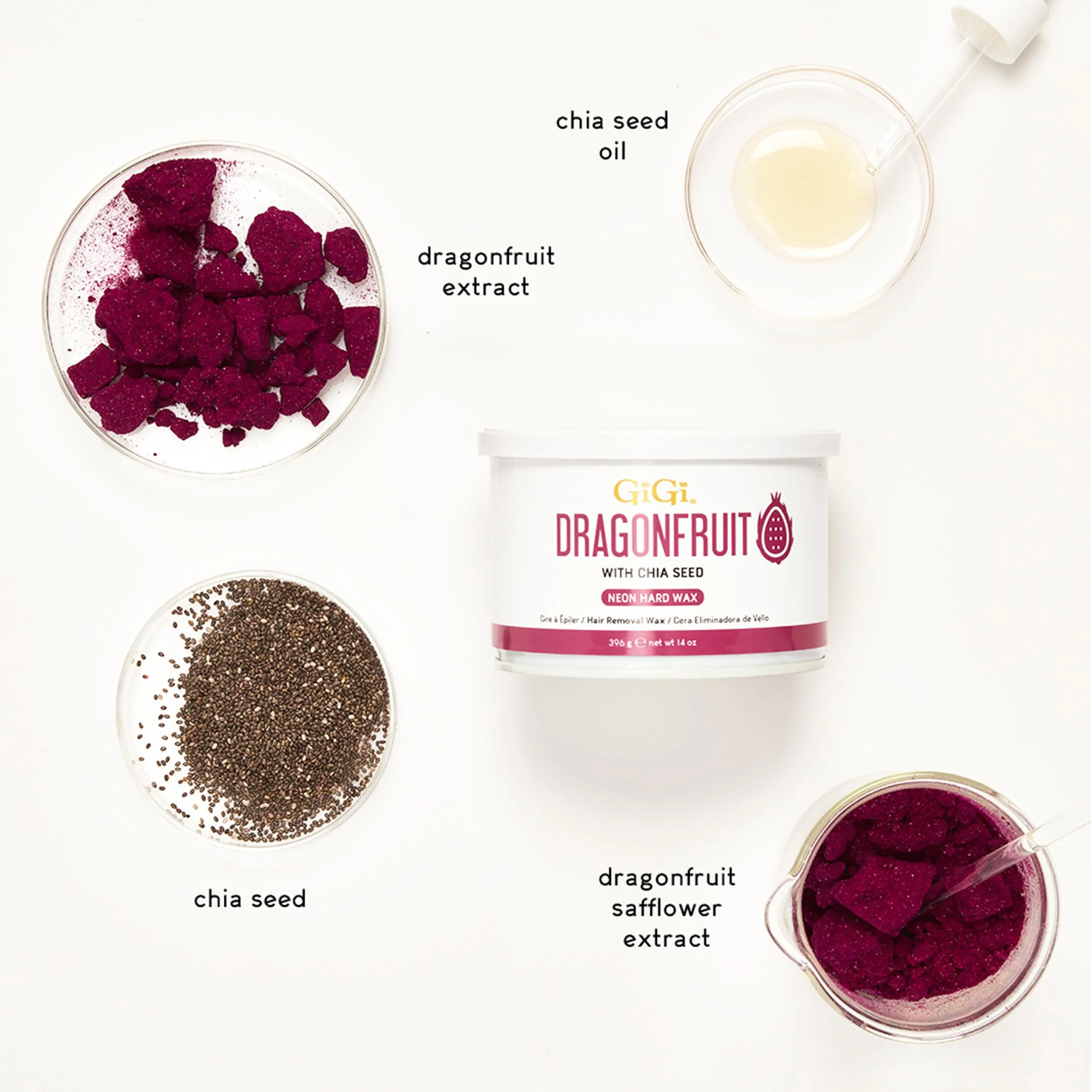 Gigi Neon Hard Wax – Dragonfruit, Stripless Wax for Hair Removal, Ideal for Sensitive Skin, 14 Oz - Image 6