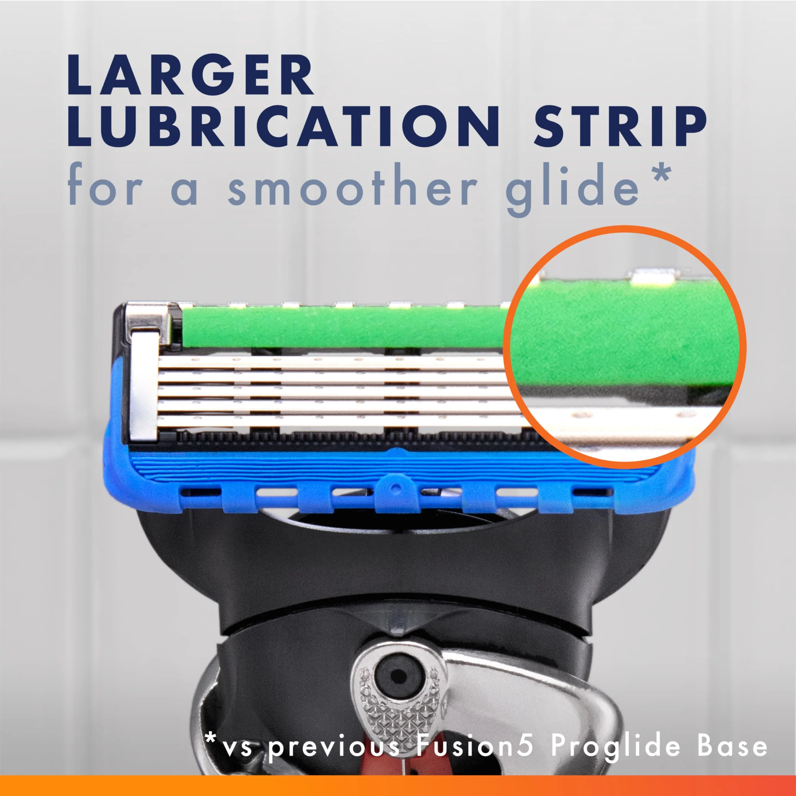 Gillette Fusion ProGlide Shaving Razor for Men, 1 Handle + 4 Blade Refills - Image 4