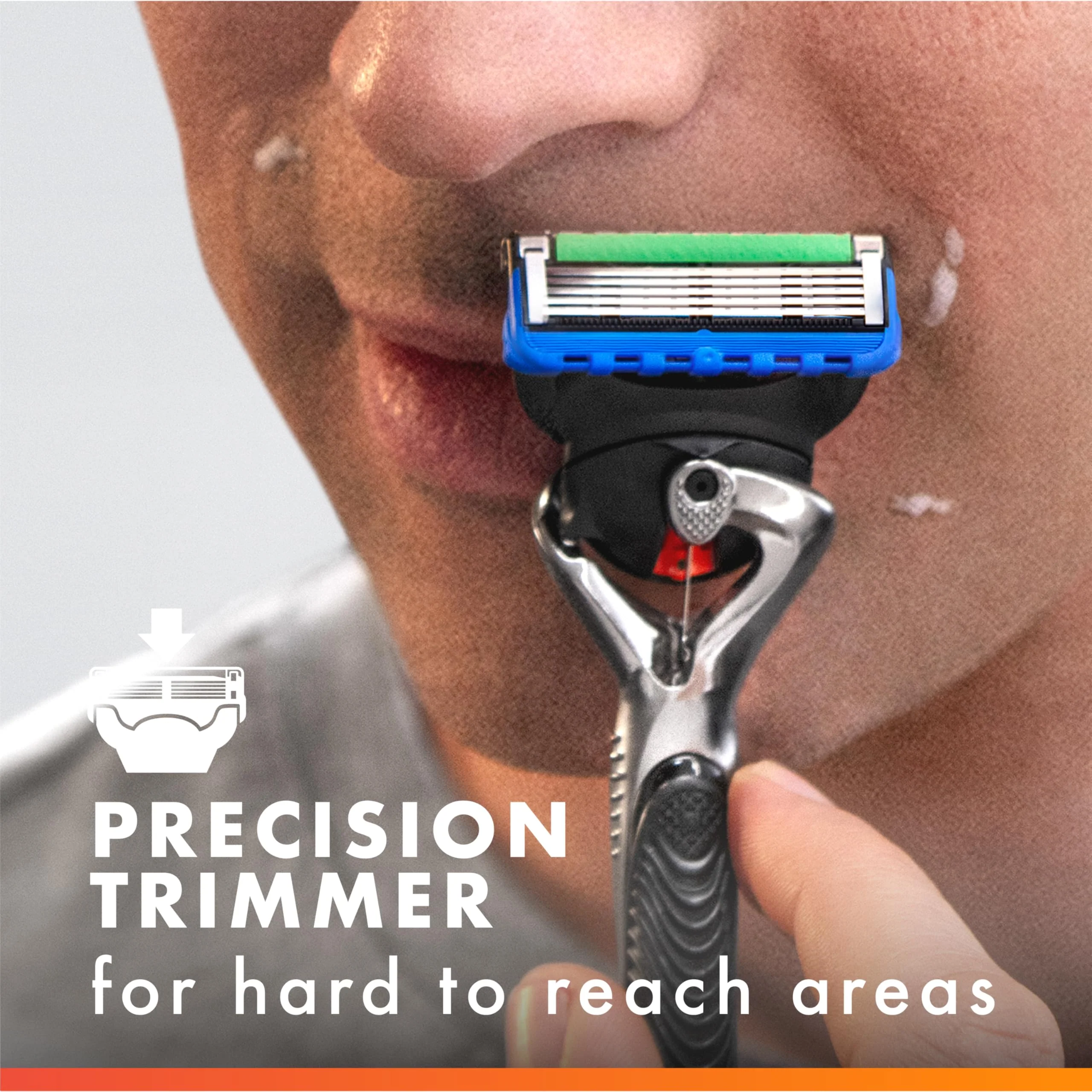 Gillette Fusion ProGlide Shaving Razor for Men, 1 Handle + 4 Blade Refills - Image 7