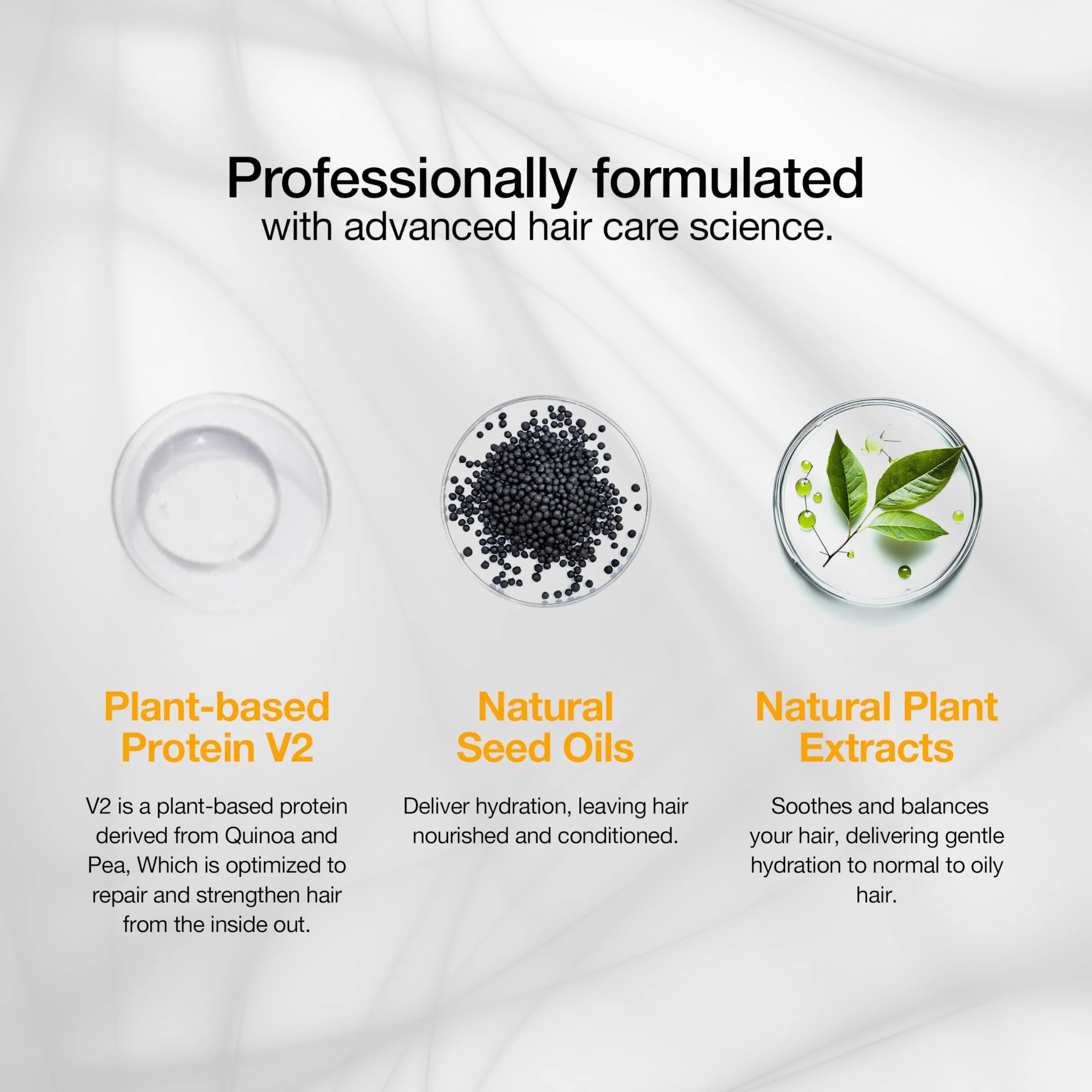 GK HAIR Balancing Shampoo Repairs Dry Damage For Oily Flaky Itchy Scalp Thinning Removes Impurities Deep Cleansing Natural Moisture Keratin Treatment Sulfate Parabem Free All Hair Types - 33.8 Ounce - Image 8