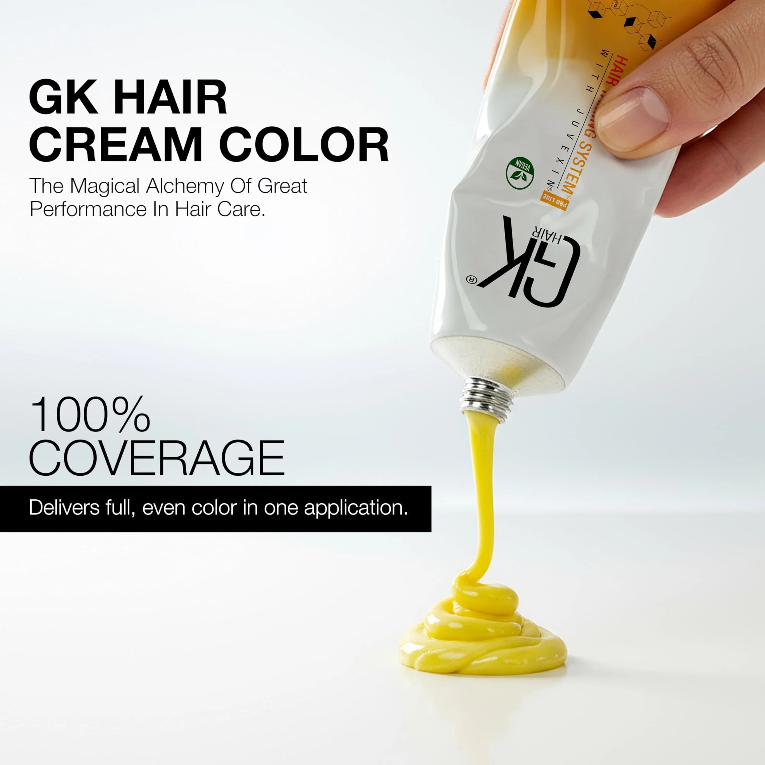 GK HAIR Color Cream 4.0 Natural Brown – 100% Grey Coverage | Semi, Demi or Permanent Results | 8–10 Vol Semi | 20-30-40 Vol Permanent – Salon Quality Hair Dye – For Women & Men 3.4 Oz - Image 2